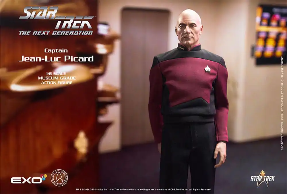 Star Trek: The Next Generation Akcijska Figura 1/6 Captain Jean-Luc Picard (Essential Duty Uniform) 30 cm fotografija proizvoda