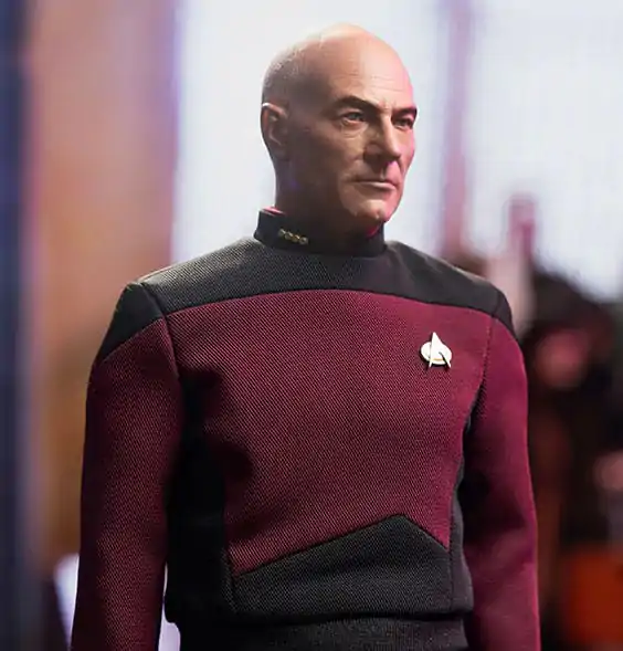 Star Trek: The Next Generation Akcijska Figura 1/6 Captain Jean-Luc Picard (Essential Duty Uniform) 30 cm fotografija proizvoda