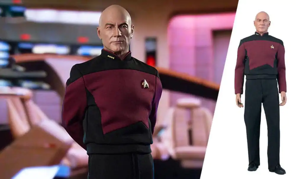 Star Trek: The Next Generation Akcijska Figura 1/6 Captain Jean-Luc Picard (Essential Duty Uniform) 30 cm fotografija proizvoda