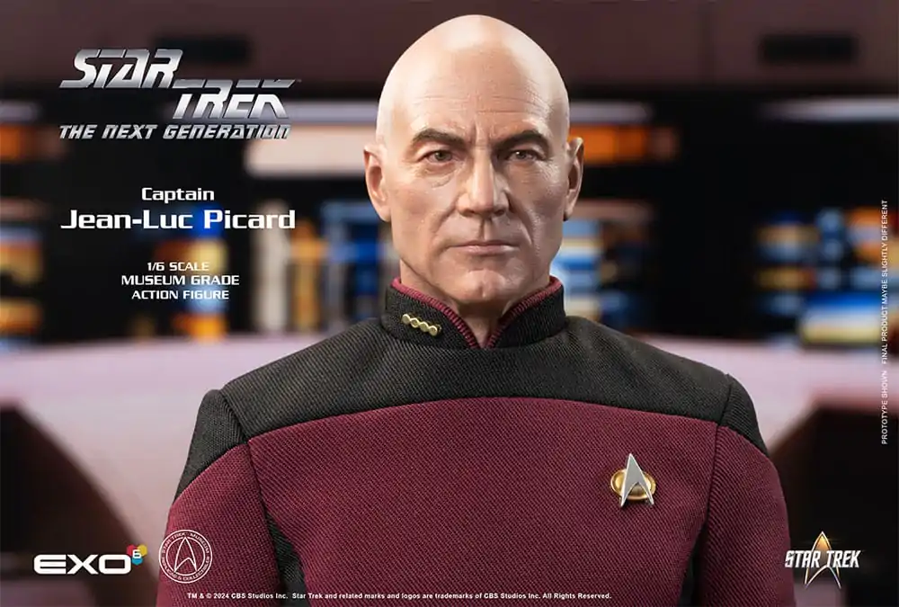 Star Trek: The Next Generation Akcijska Figura 1/6 Captain Jean-Luc Picard (Essential Duty Uniform) 30 cm fotografija proizvoda