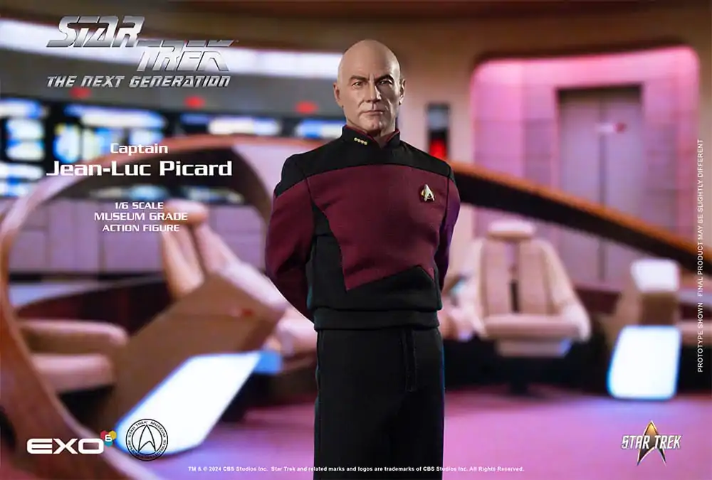 Star Trek: The Next Generation Akcijska Figura 1/6 Captain Jean-Luc Picard (Essential Duty Uniform) 30 cm fotografija proizvoda