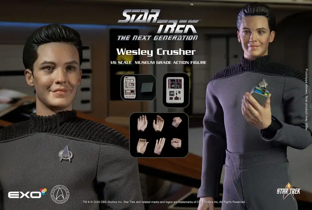 Star Trek: The Next Generation akcijska figura 1/6 Wesley Crusher 30 cm fotografija proizvoda