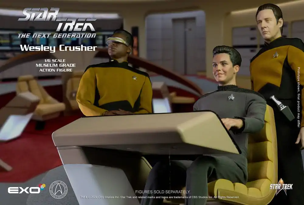 Star Trek: The Next Generation akcijska figura 1/6 Wesley Crusher 30 cm fotografija proizvoda