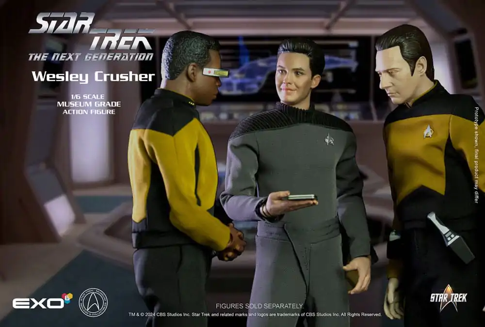 Star Trek: The Next Generation akcijska figura 1/6 Wesley Crusher 30 cm fotografija proizvoda