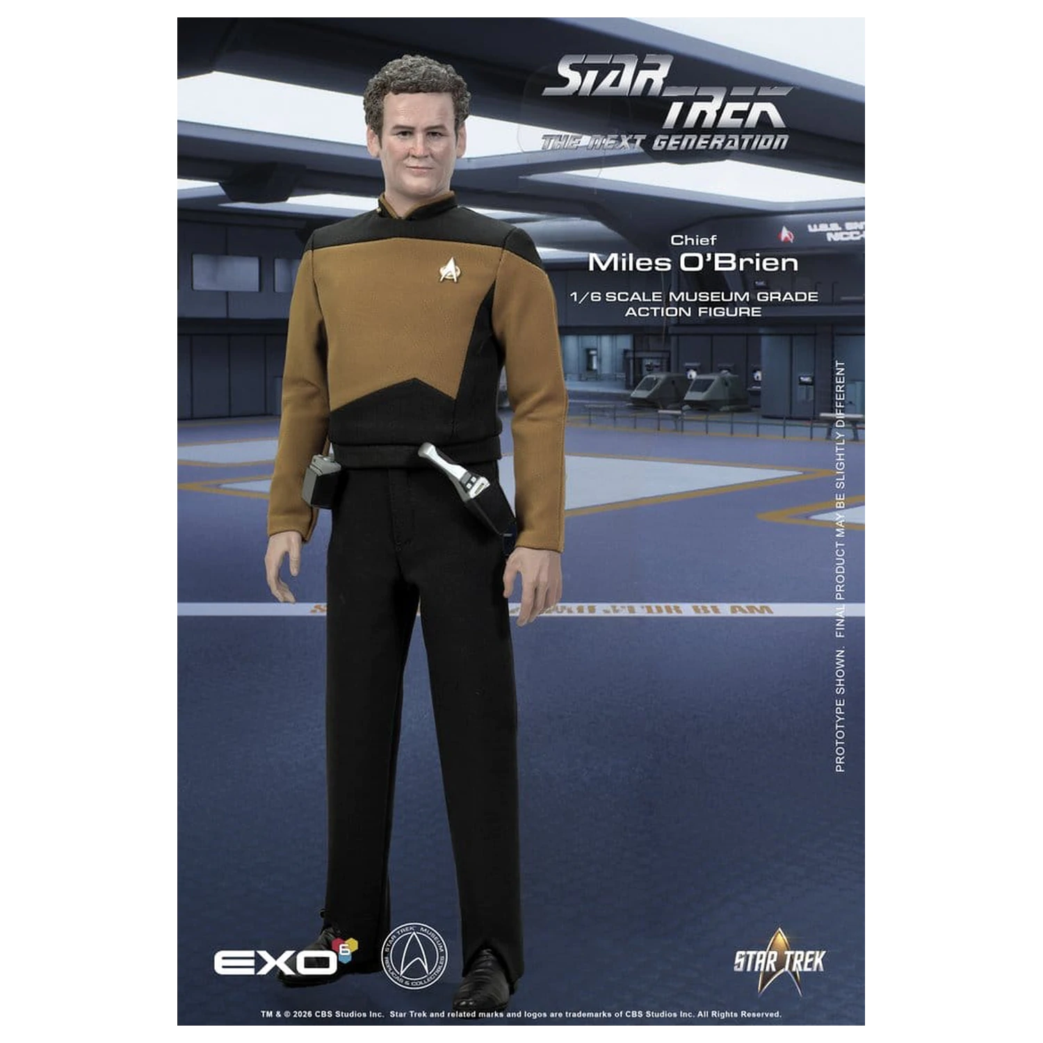 Star Trek: The Next Generation Akcijska figura 1/6 Chief Miles O'Brien Essential Version 30 cm fotografija proizvoda