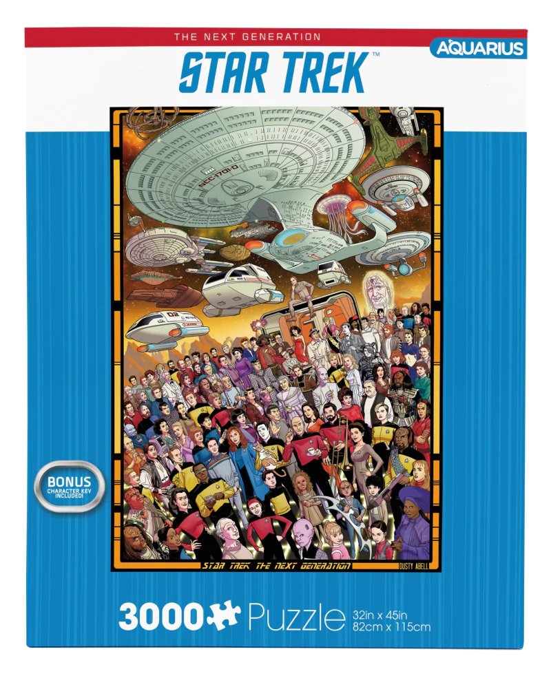 STAR TREK The Next Generation puzzle (3000 komada) fotografija proizvoda