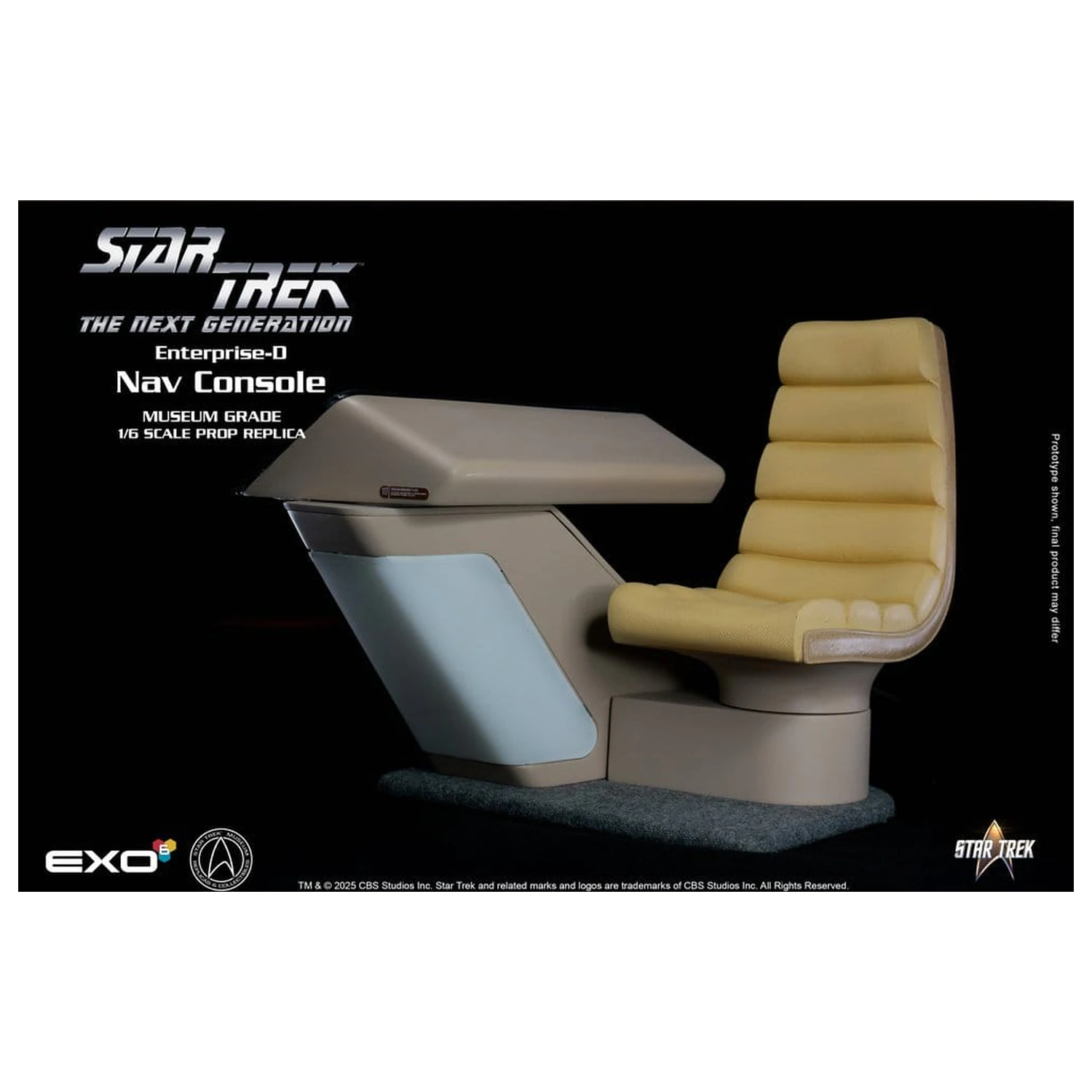 Star Trek: The Next Generation replika 1/6 mosta Enterprise-D KONZOLA za CONN fotografija proizvoda