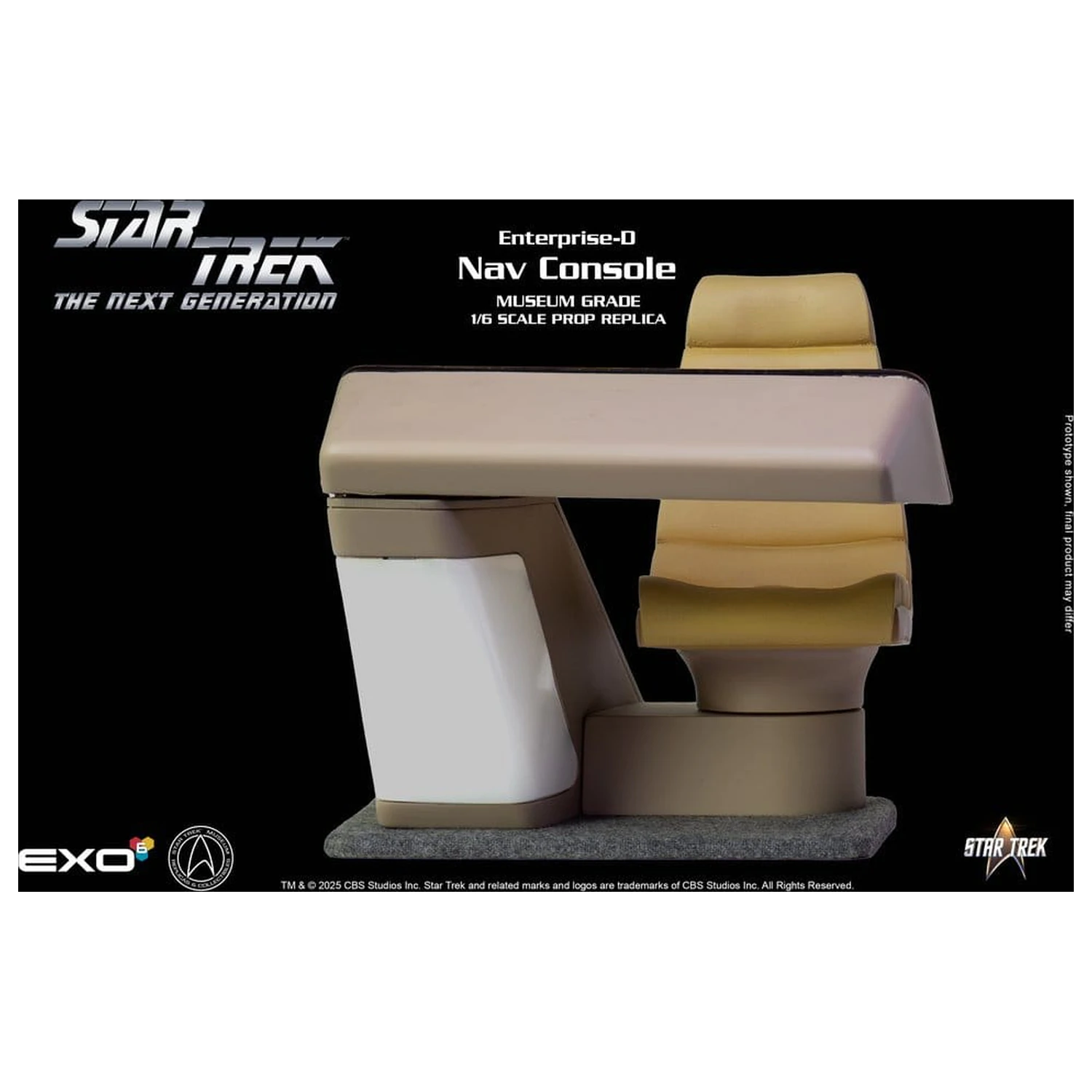 Star Trek: The Next Generation replika 1/6 mosta Enterprise-D KONZOLA za CONN fotografija proizvoda