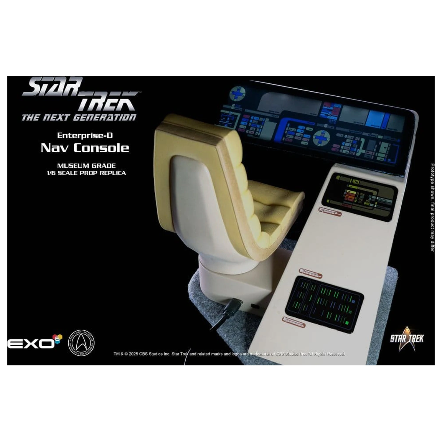 Star Trek: The Next Generation replika 1/6 mosta Enterprise-D KONZOLA za CONN fotografija proizvoda