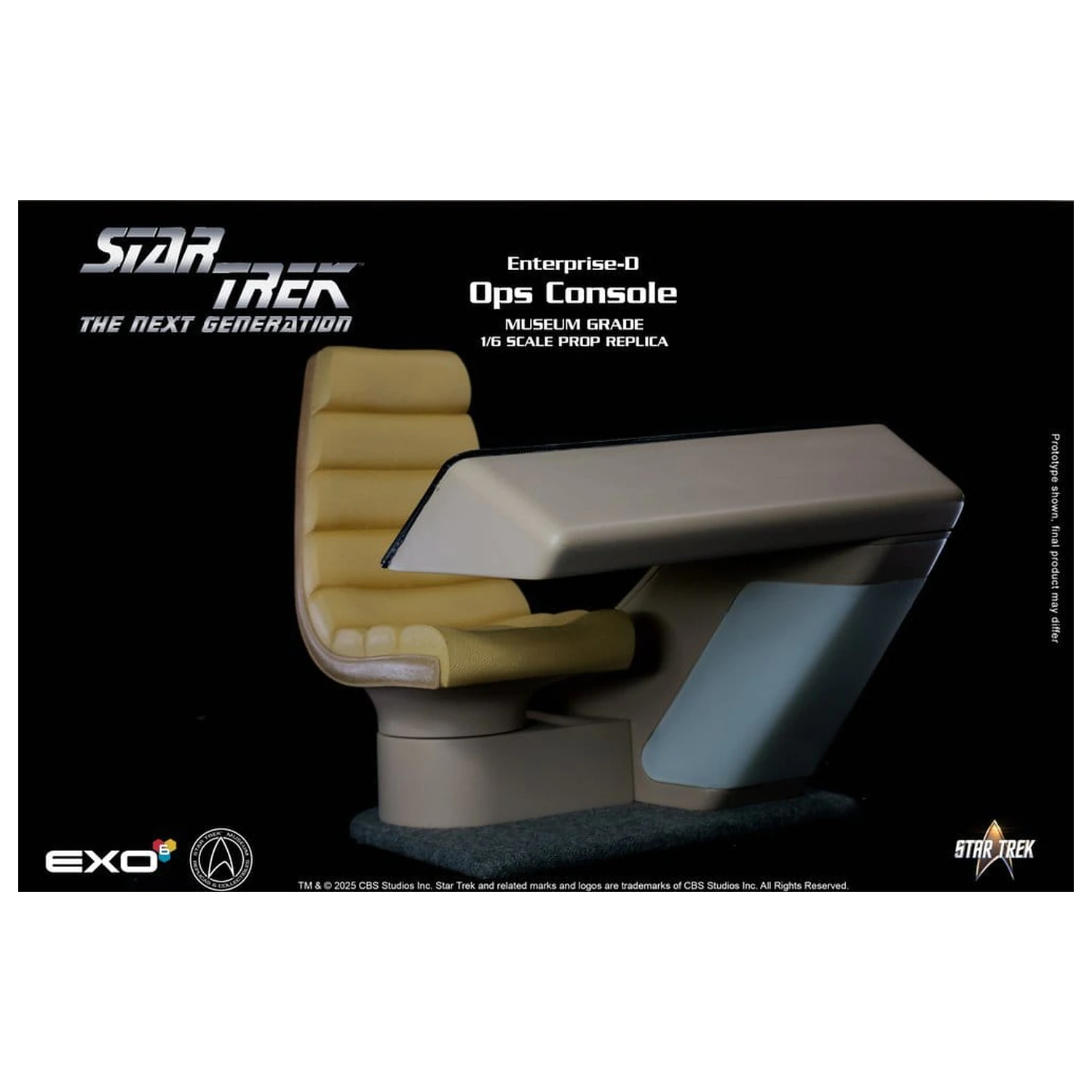 Star Trek: The Next Generation replika 1/6 konzole mosta USS Enterprise-D OPS fotografija proizvoda