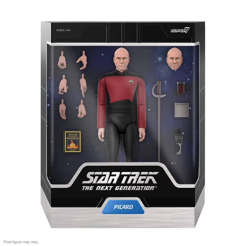 Star Trek: The Next Generation Ultimates akcijska figura Captain Picard 18 cm fotografija proizvoda