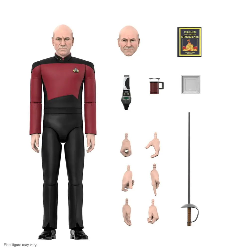 Star Trek: The Next Generation Ultimates akcijska figura Captain Picard 18 cm fotografija proizvoda