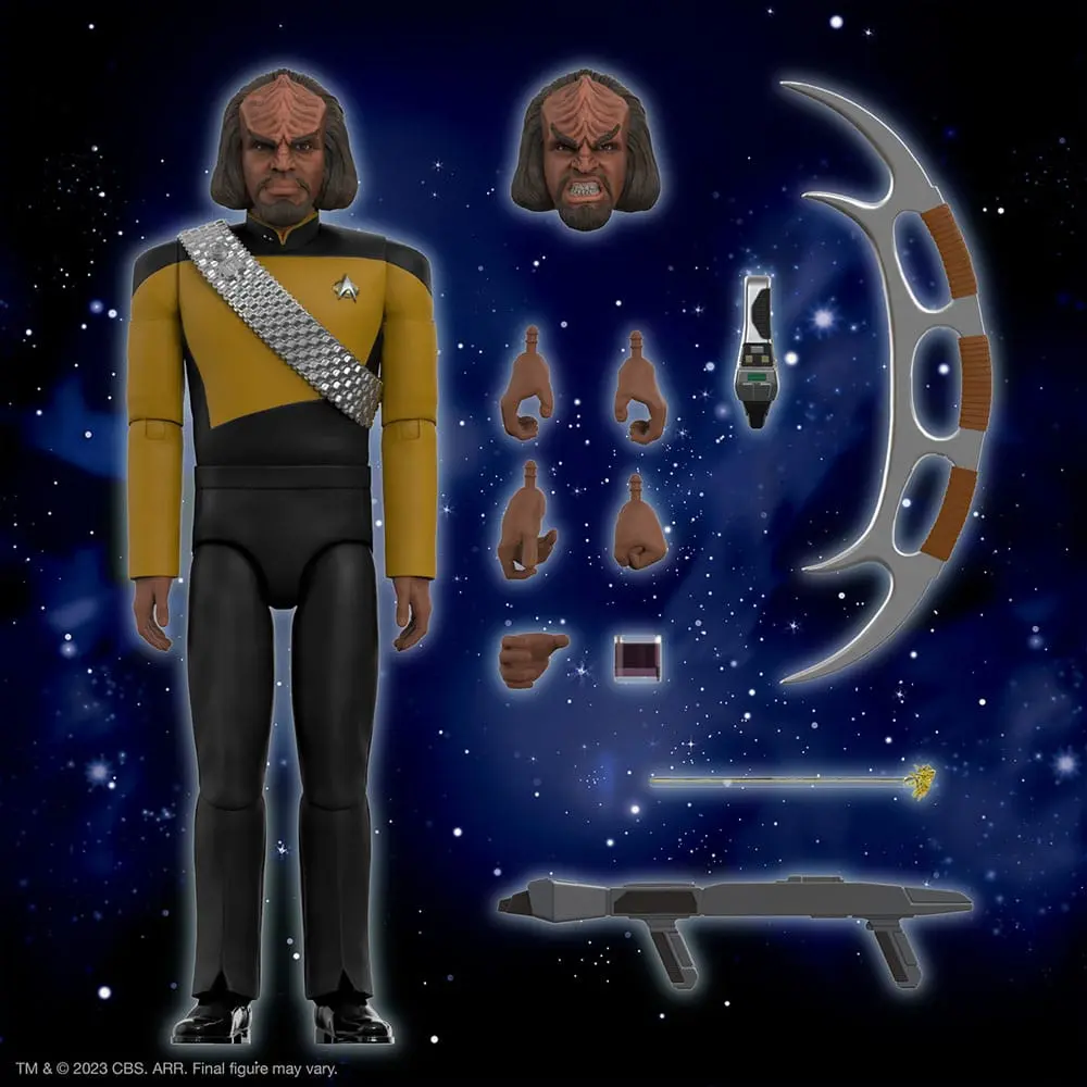 Star Trek: The Next Generation Ultimates akcijska figura Worf 18 cm fotografija proizvoda