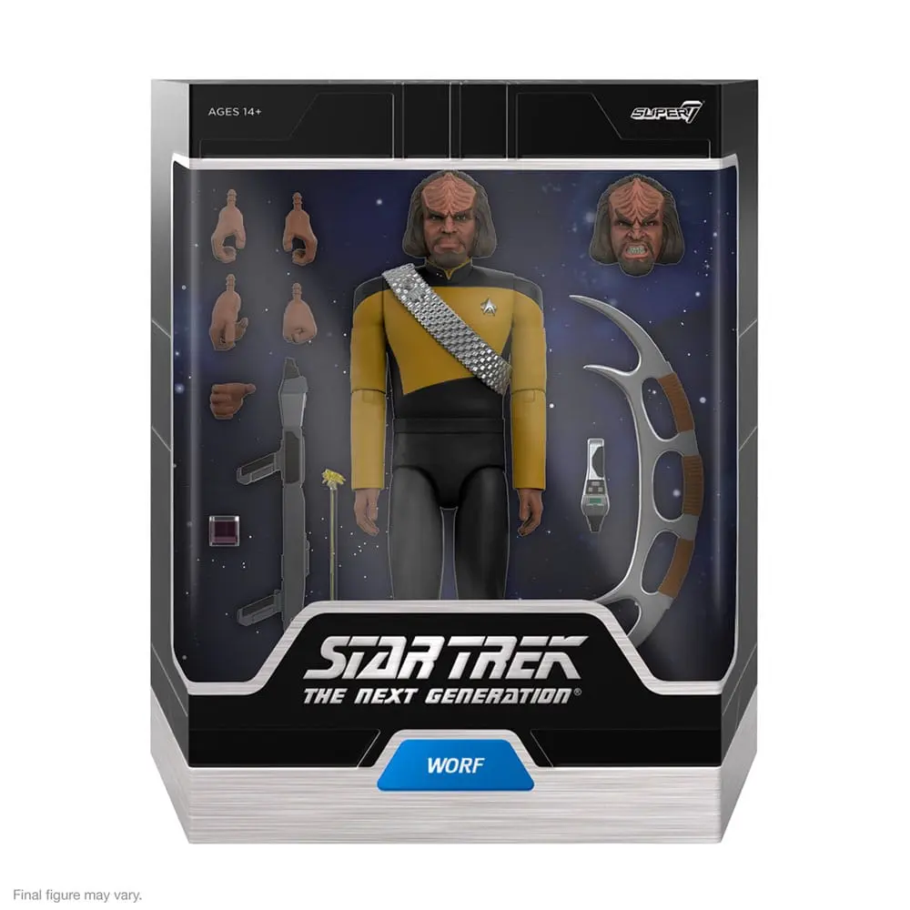 Star Trek: The Next Generation Ultimates akcijska figura Worf 18 cm fotografija proizvoda