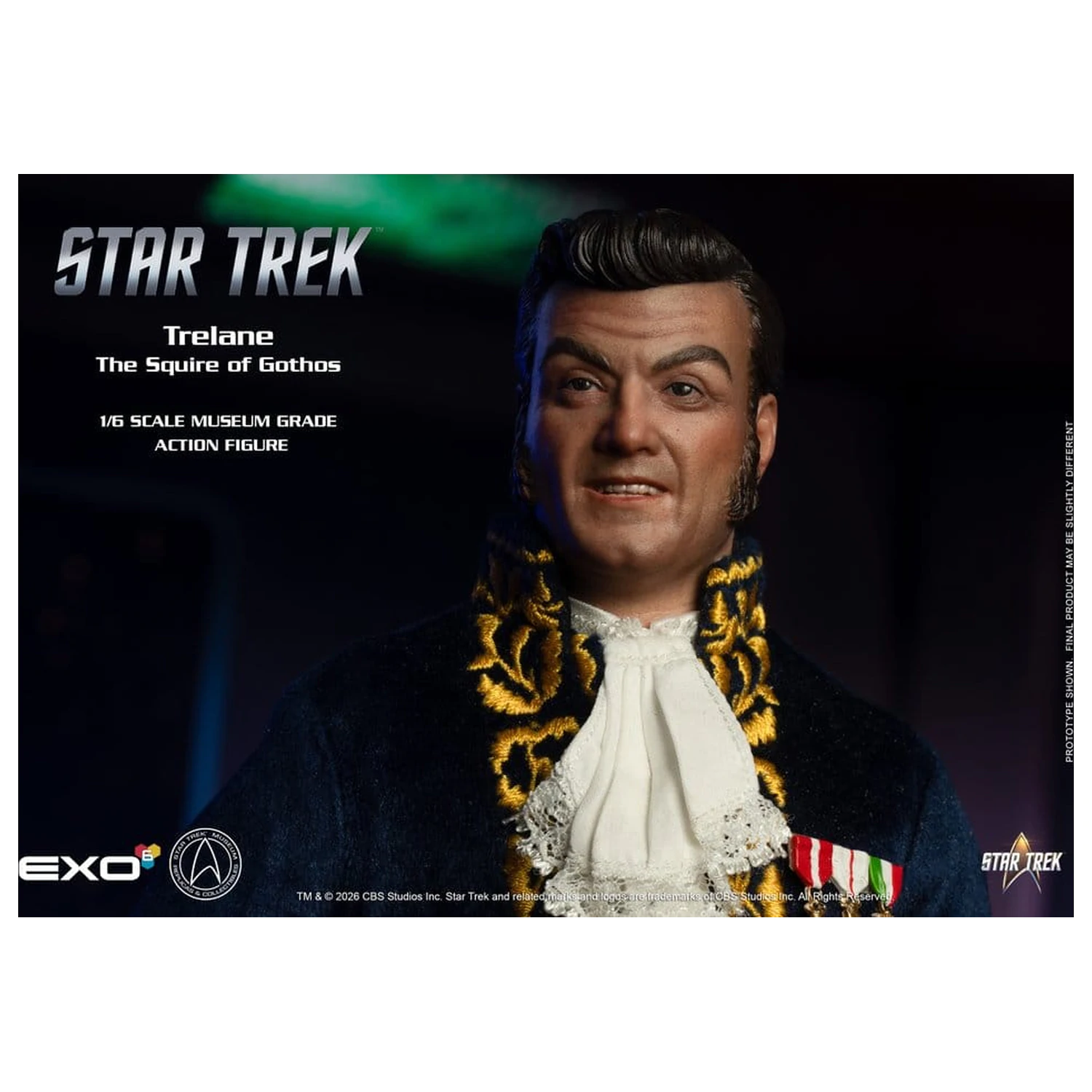 Star Trek: The Original Series akcijska figura 1/6 Trelane, The Squire of Gothos 29 cm fotografija proizvoda