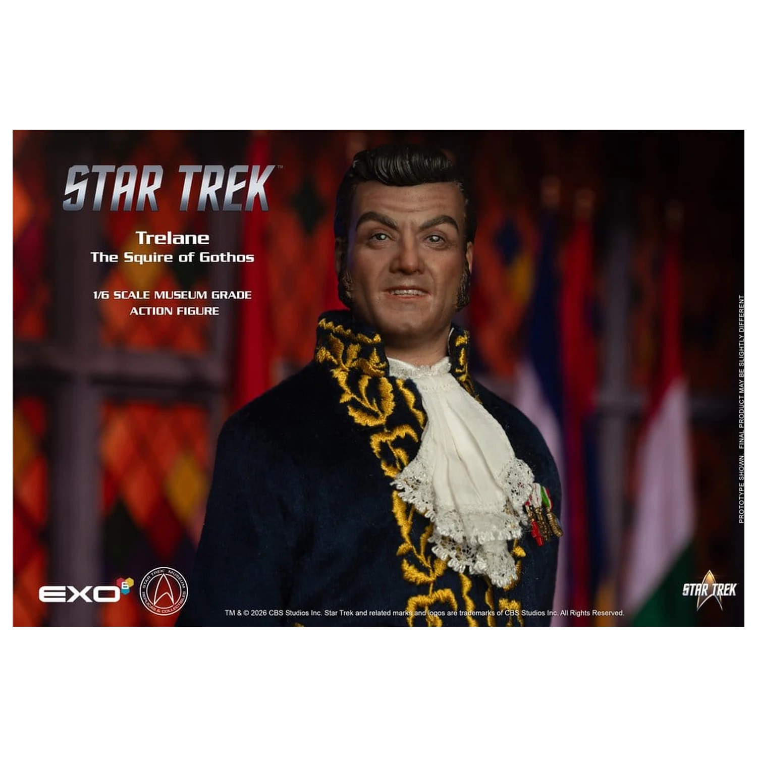 Star Trek: The Original Series akcijska figura 1/6 Trelane, The Squire of Gothos 29 cm fotografija proizvoda
