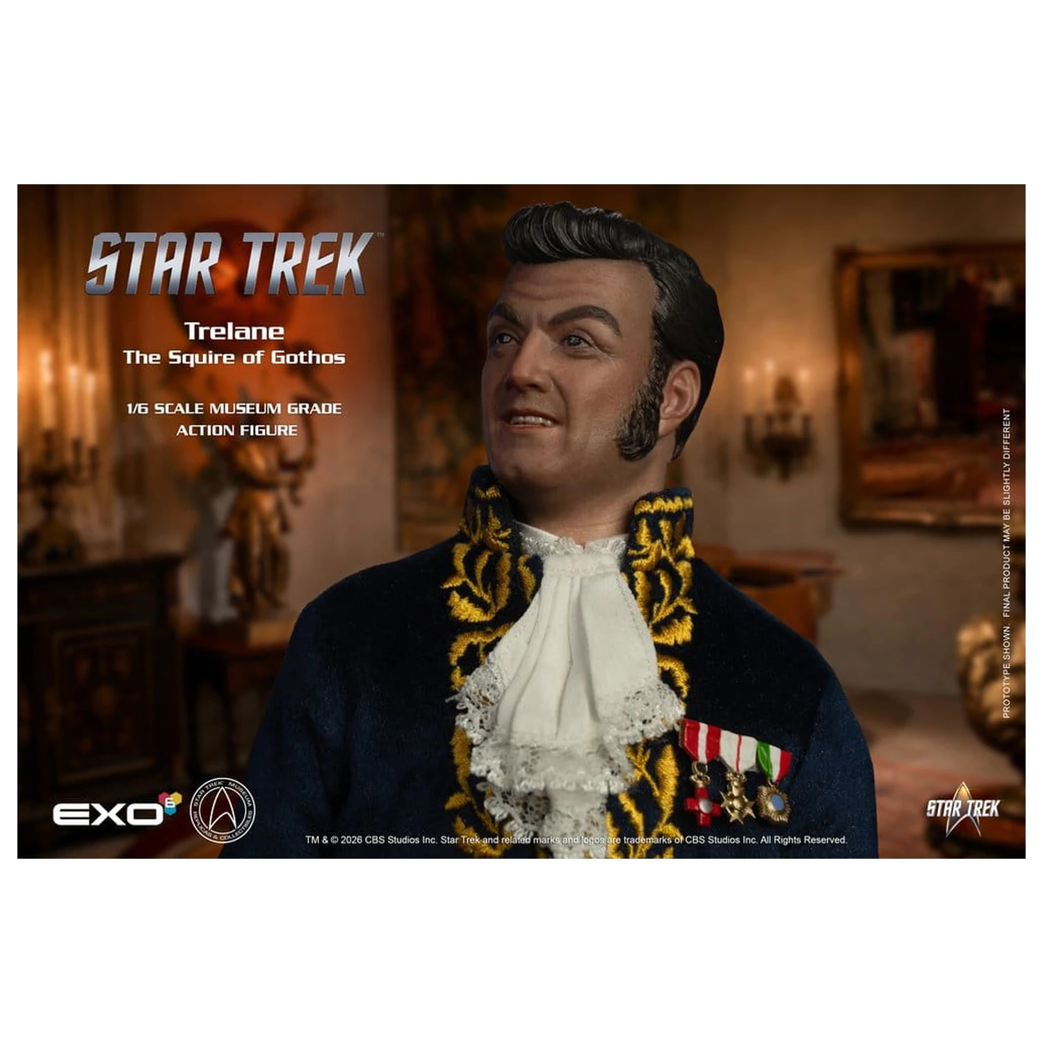 Star Trek: The Original Series akcijska figura 1/6 Trelane, The Squire of Gothos 29 cm fotografija proizvoda