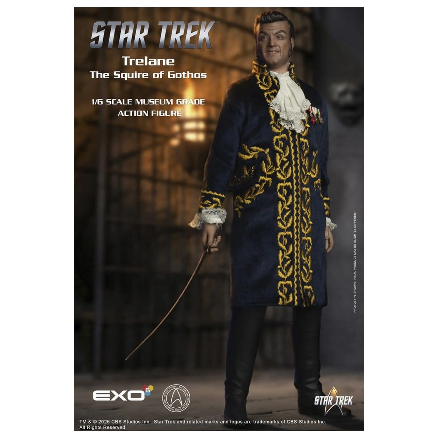 Star Trek: The Original Series akcijska figura 1/6 Trelane, The Squire of Gothos 29 cm fotografija proizvoda