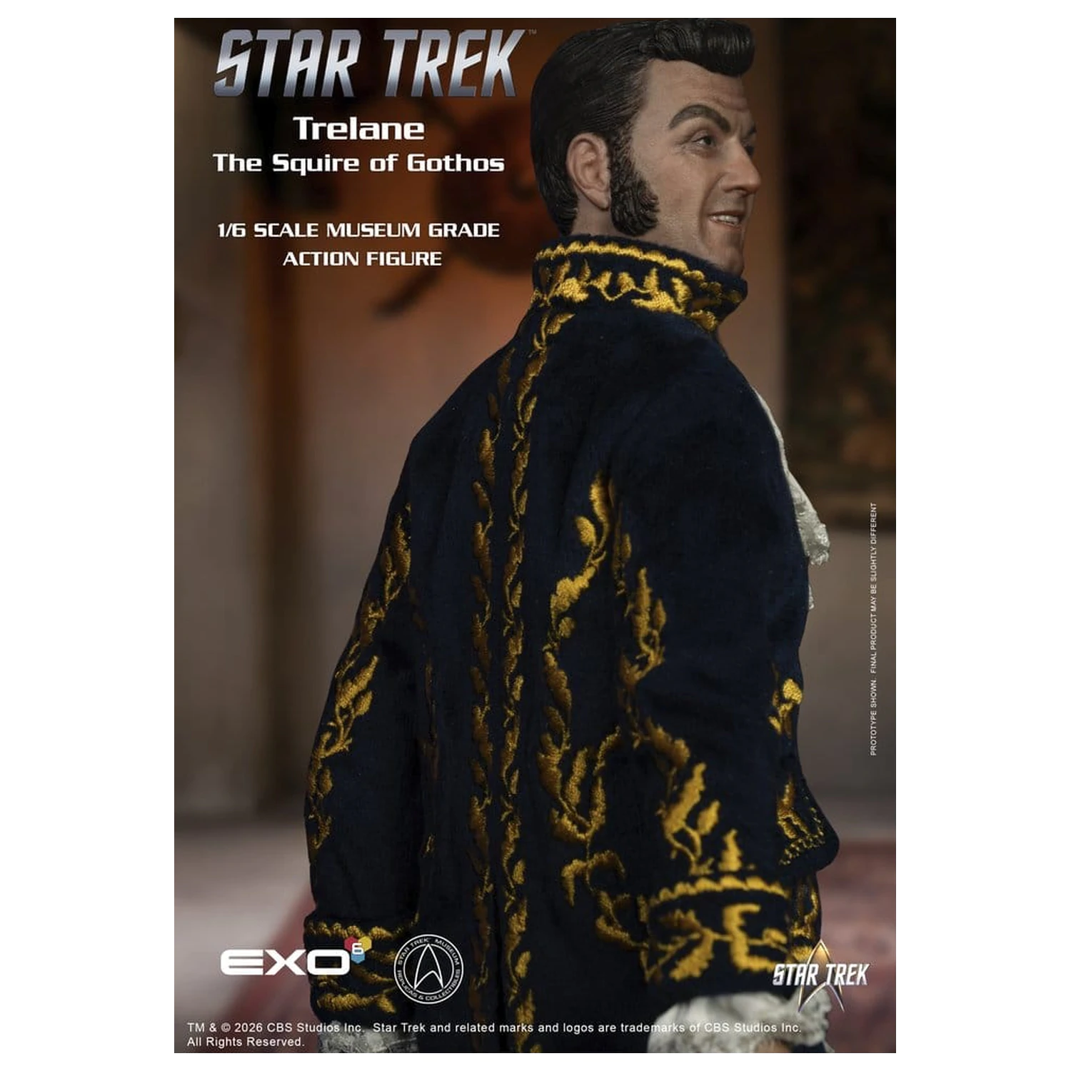 Star Trek: The Original Series akcijska figura 1/6 Trelane, The Squire of Gothos 29 cm fotografija proizvoda