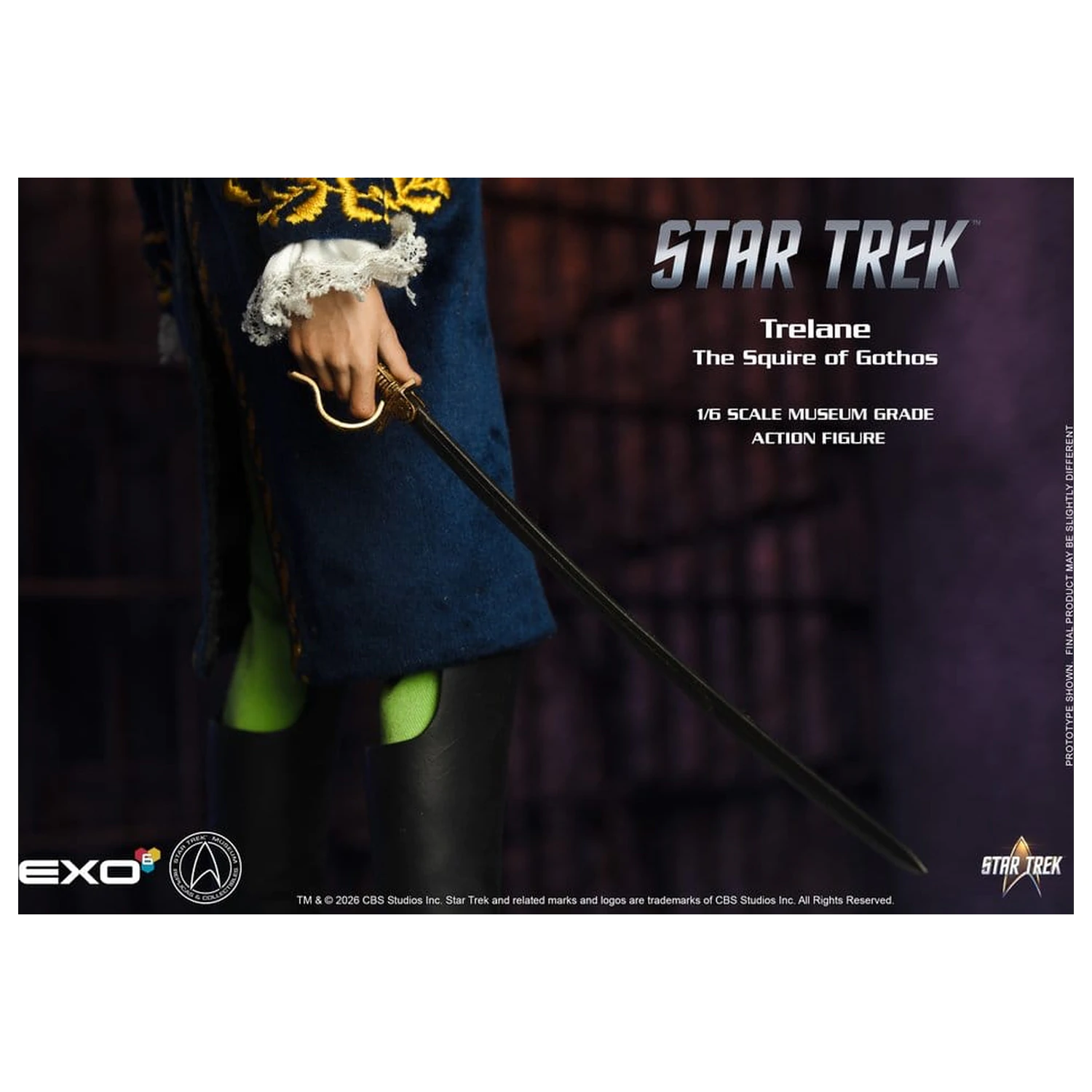 Star Trek: The Original Series akcijska figura 1/6 Trelane, The Squire of Gothos 29 cm fotografija proizvoda