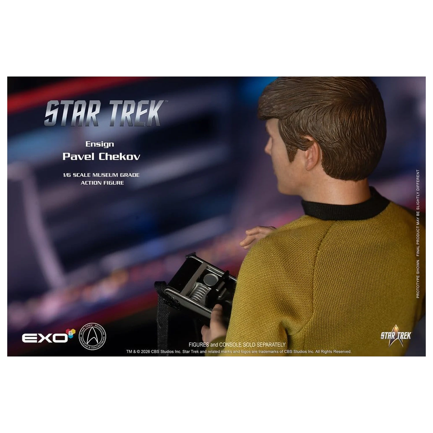 Star Trek: The Original Series akcijska figura 1/6 zastavnik Pavel Chekov 30 cm fotografija proizvoda