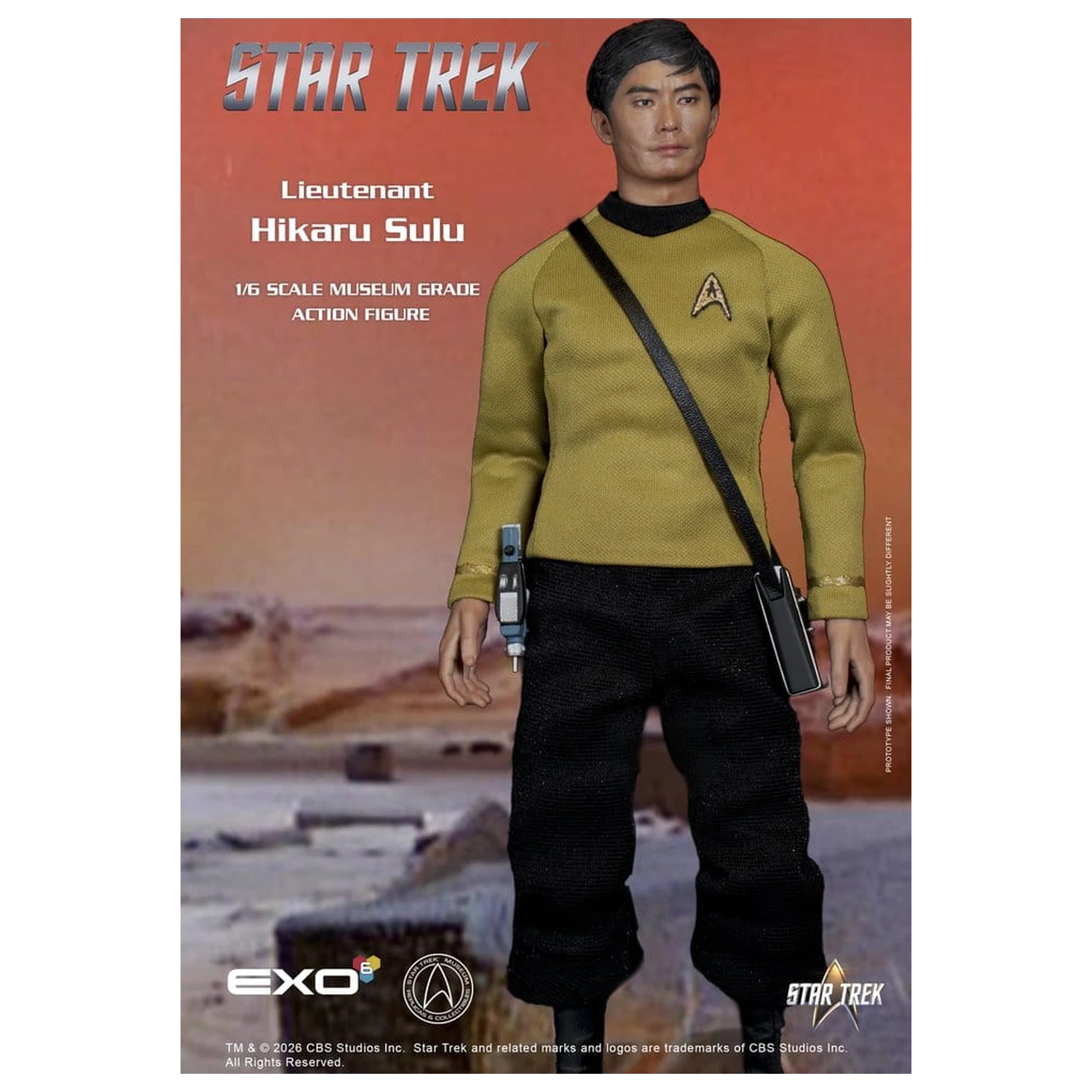 Star Trek: The Original Series Akcijska figura 1/6 Lt. Sulu 30 cm fotografija proizvoda