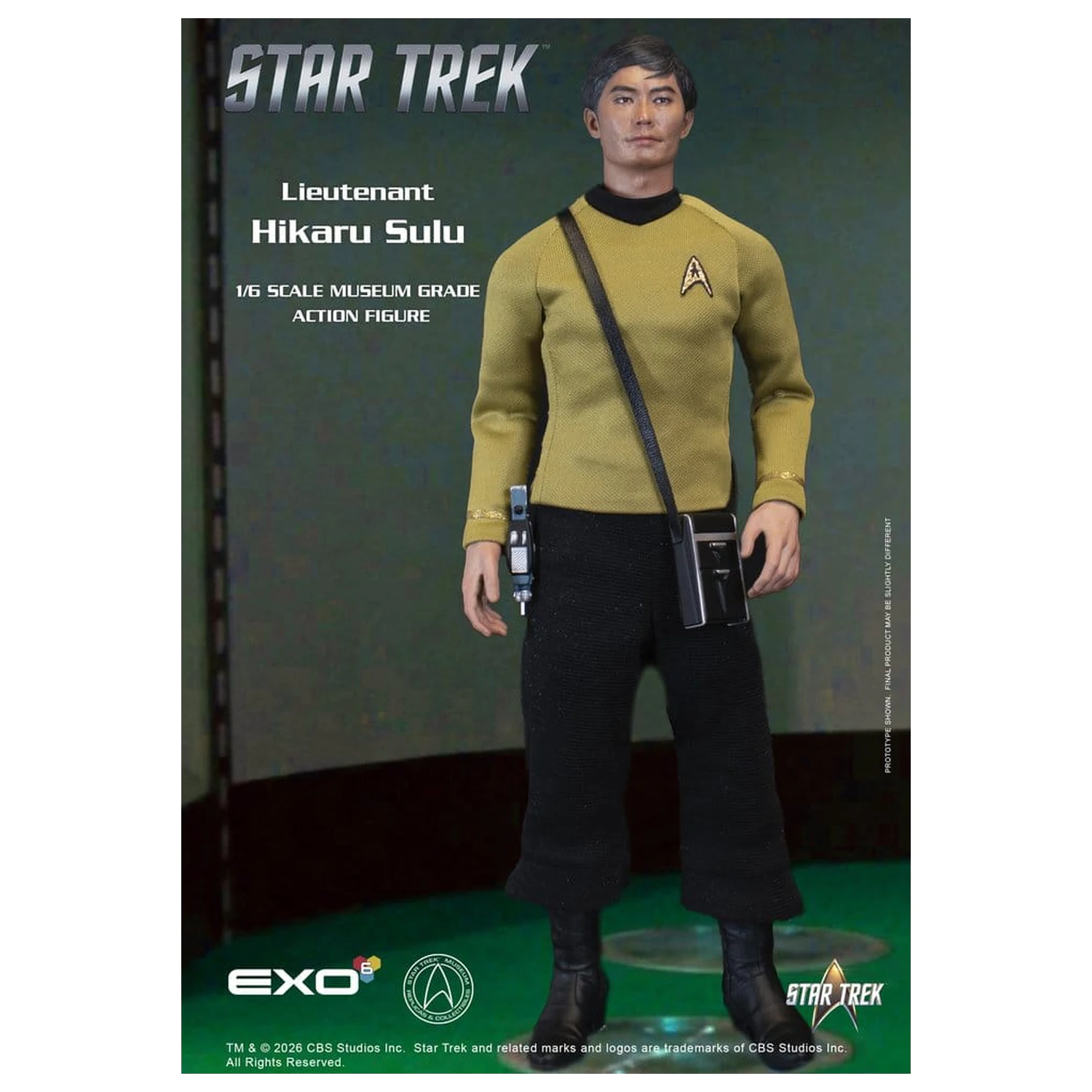 Star Trek: The Original Series Akcijska figura 1/6 Lt. Sulu 30 cm fotografija proizvoda
