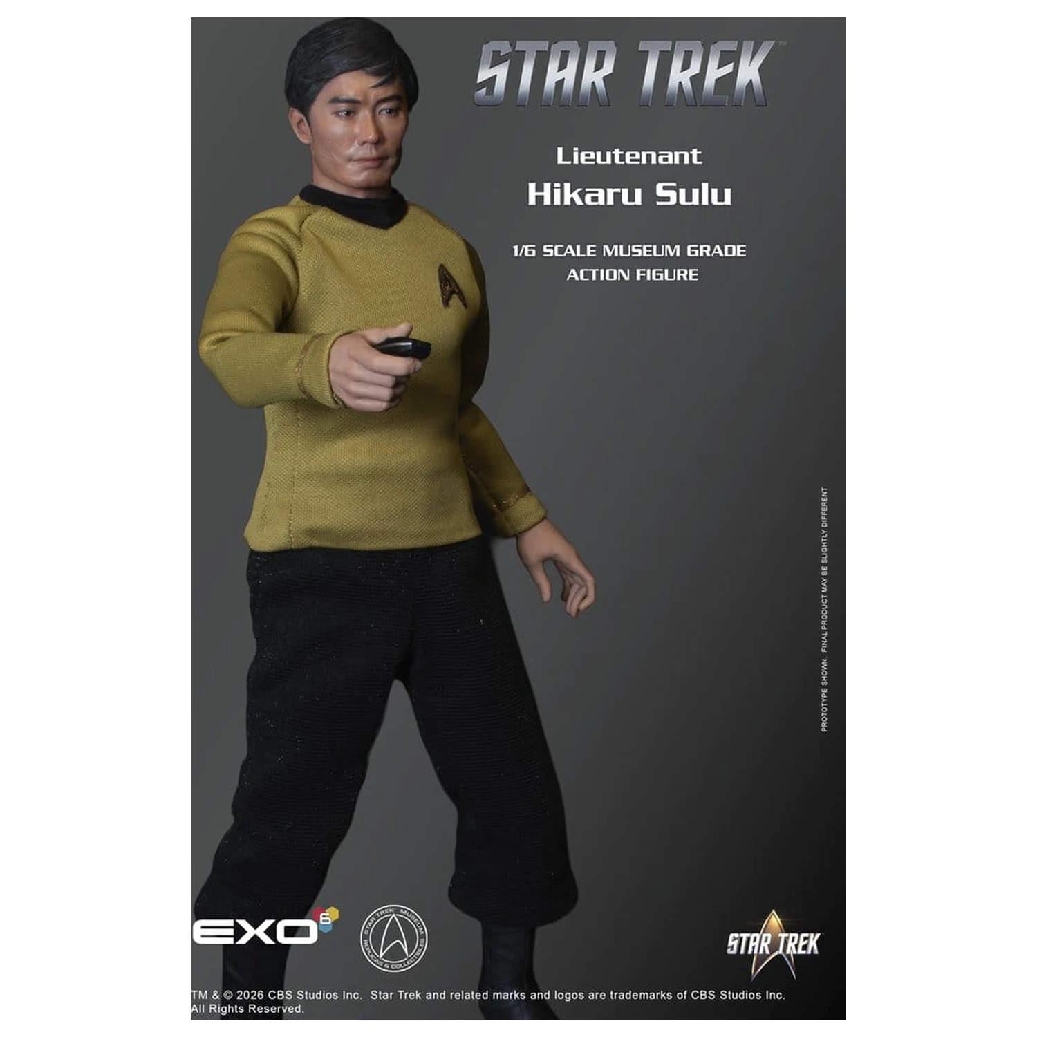 Star Trek: The Original Series Akcijska figura 1/6 Lt. Sulu 30 cm fotografija proizvoda