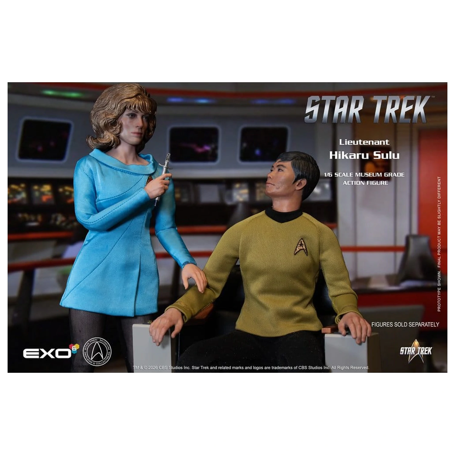 Star Trek: The Original Series Akcijska figura 1/6 Lt. Sulu 30 cm fotografija proizvoda