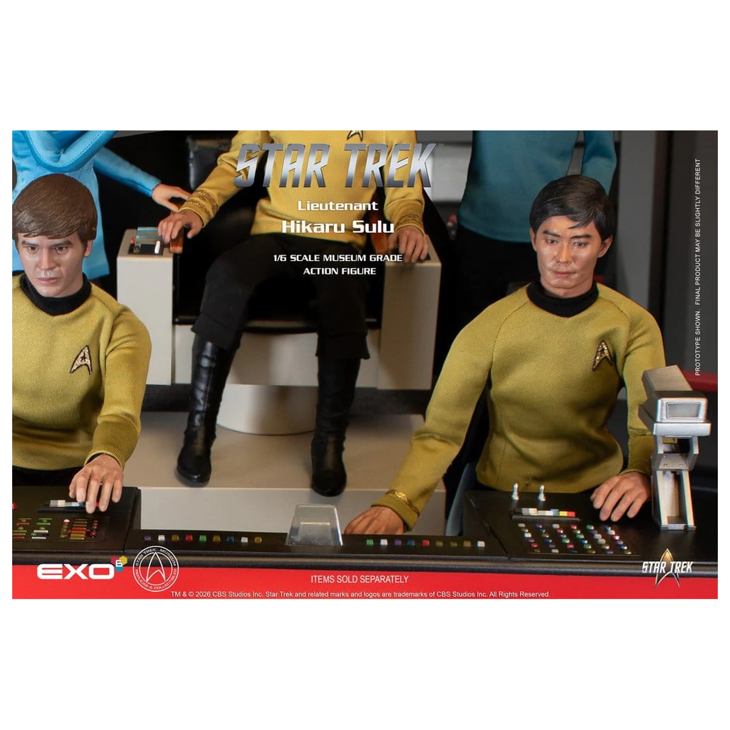 Star Trek: The Original Series Akcijska figura 1/6 Lt. Sulu 30 cm fotografija proizvoda