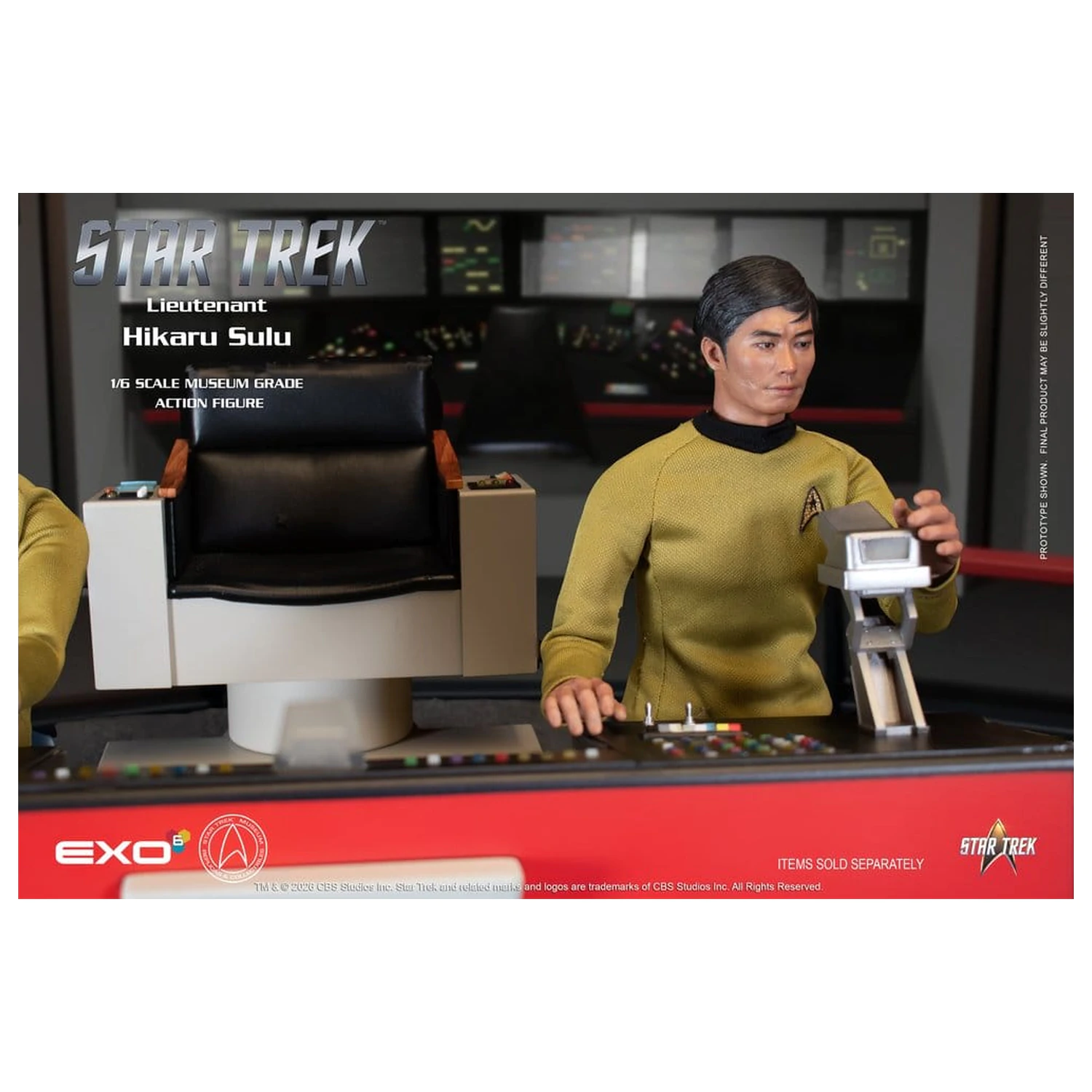 Star Trek: The Original Series Akcijska figura 1/6 Lt. Sulu 30 cm fotografija proizvoda