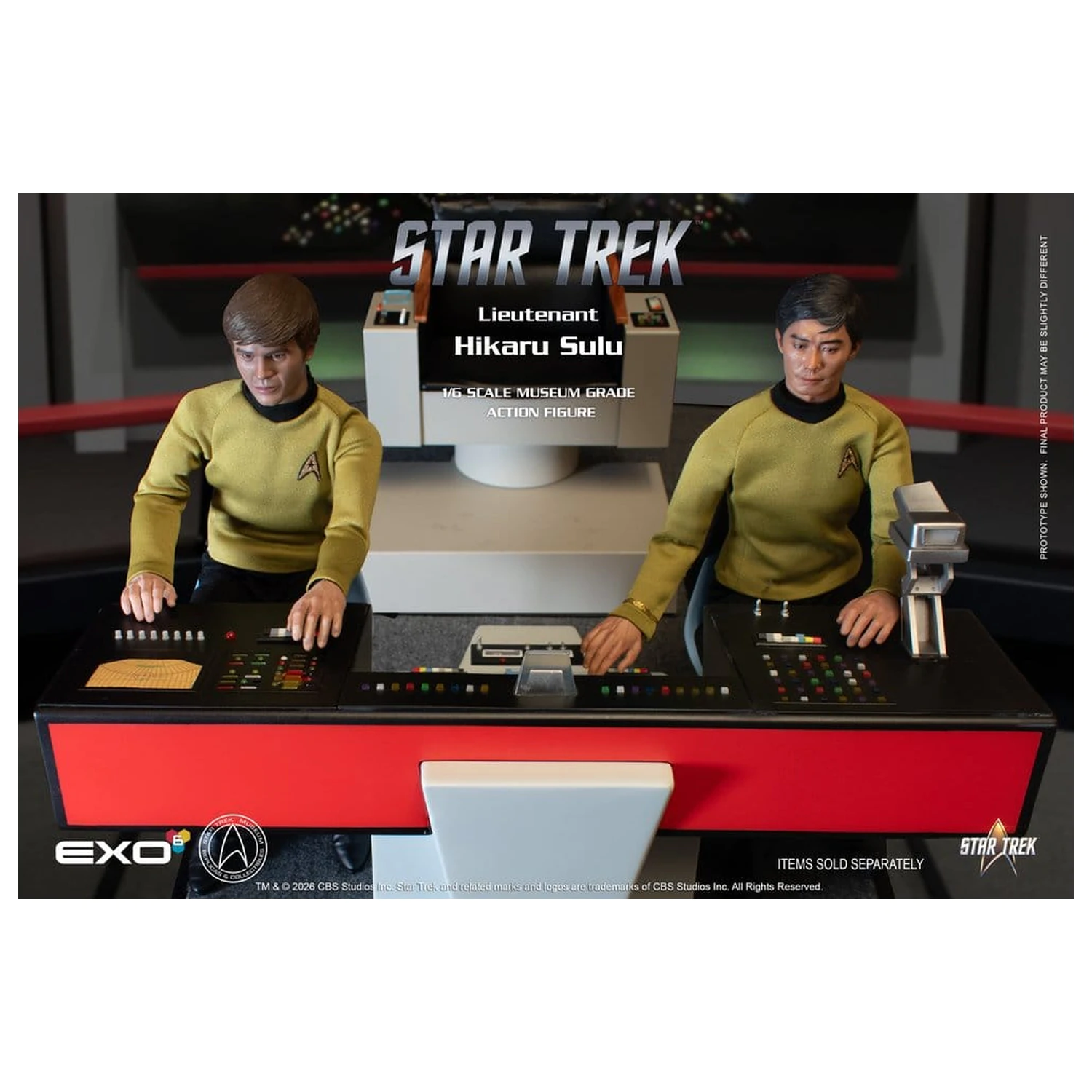 Star Trek: The Original Series Akcijska figura 1/6 Lt. Sulu 30 cm fotografija proizvoda