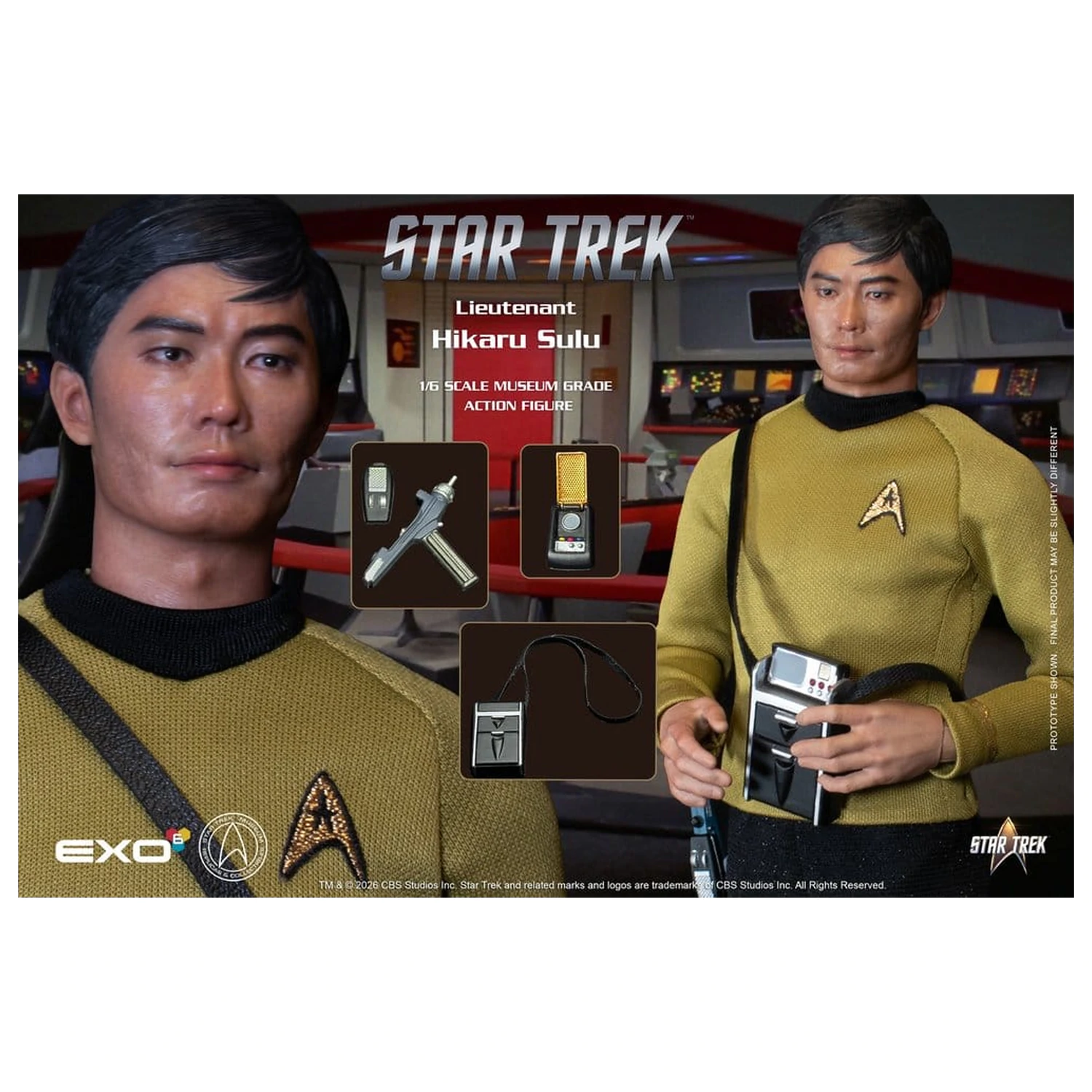 Star Trek: The Original Series Akcijska figura 1/6 Lt. Sulu 30 cm fotografija proizvoda