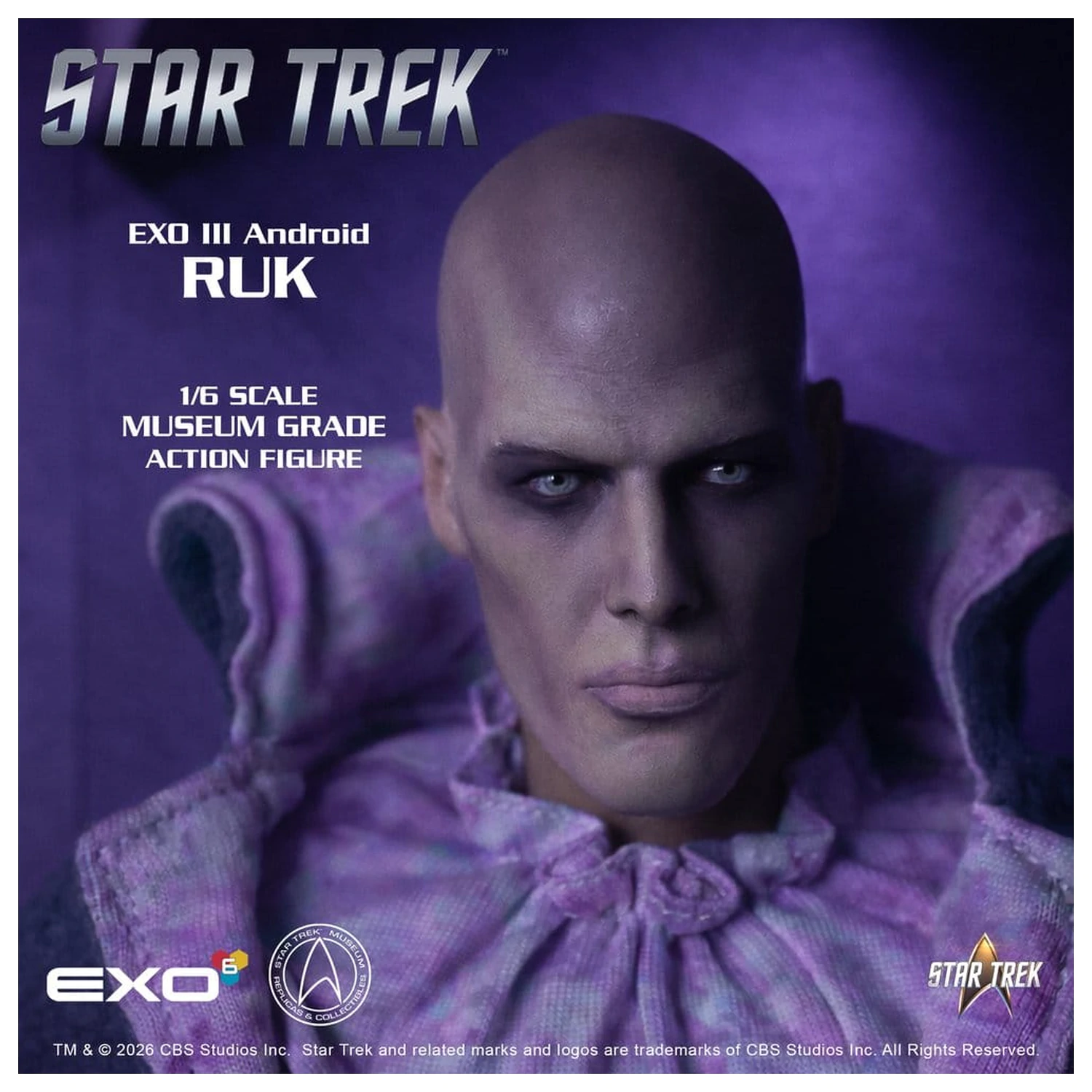 Star Trek: The Original Series akcijska figura 1/6 Ruk EXO III Android 33 cm fotografija proizvoda