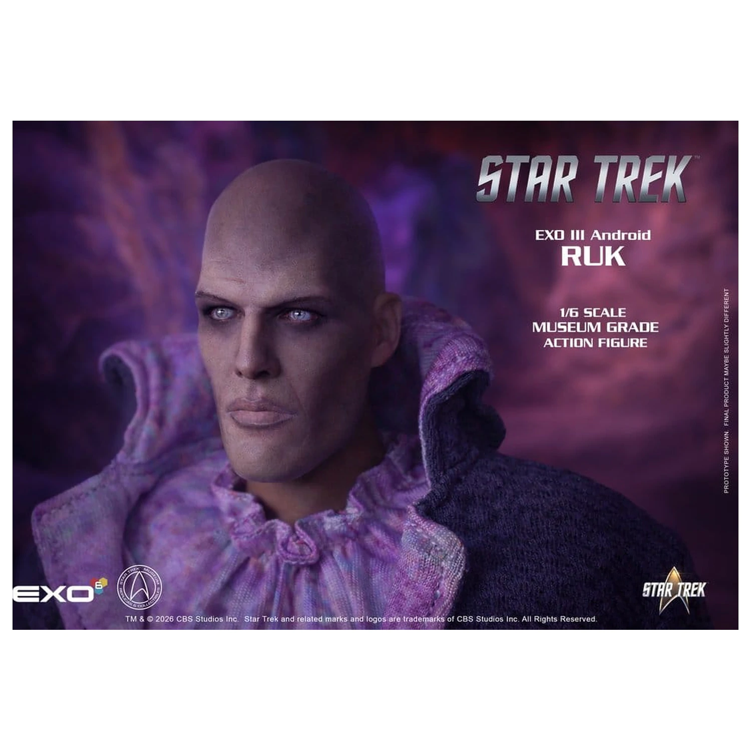 Star Trek: The Original Series akcijska figura 1/6 Ruk EXO III Android 33 cm fotografija proizvoda