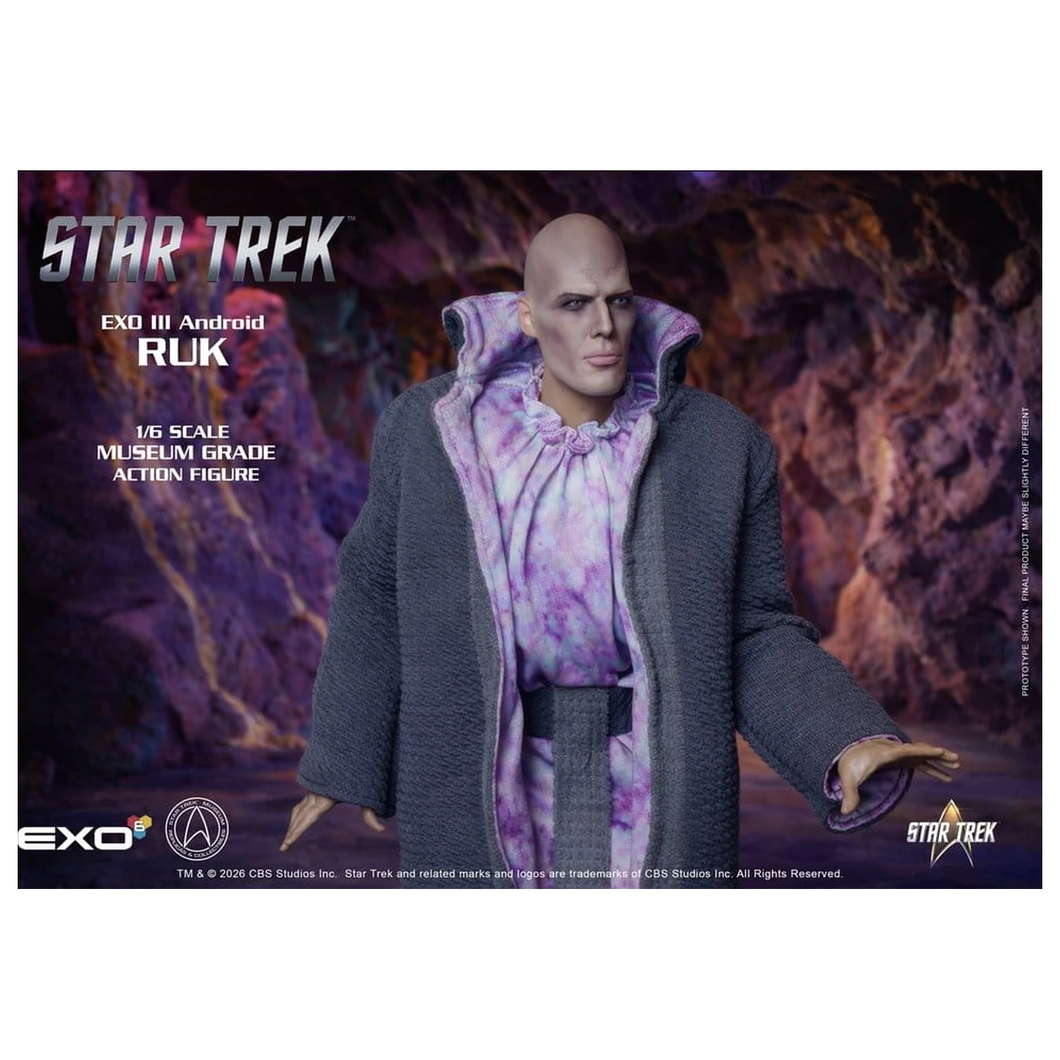 Star Trek: The Original Series akcijska figura 1/6 Ruk EXO III Android 33 cm fotografija proizvoda