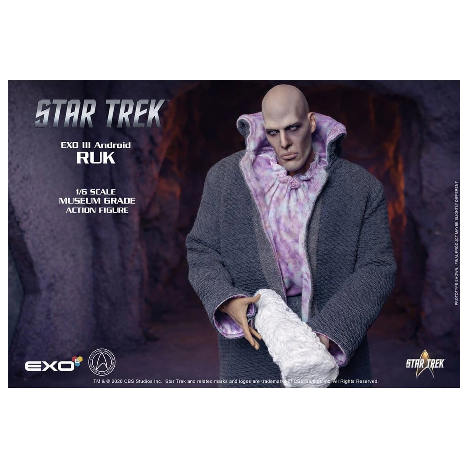 Star Trek: The Original Series akcijska figura 1/6 Ruk EXO III Android 33 cm fotografija proizvoda