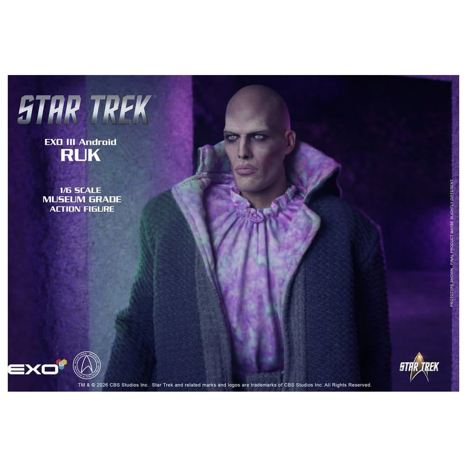 Star Trek: The Original Series akcijska figura 1/6 Ruk EXO III Android 33 cm fotografija proizvoda