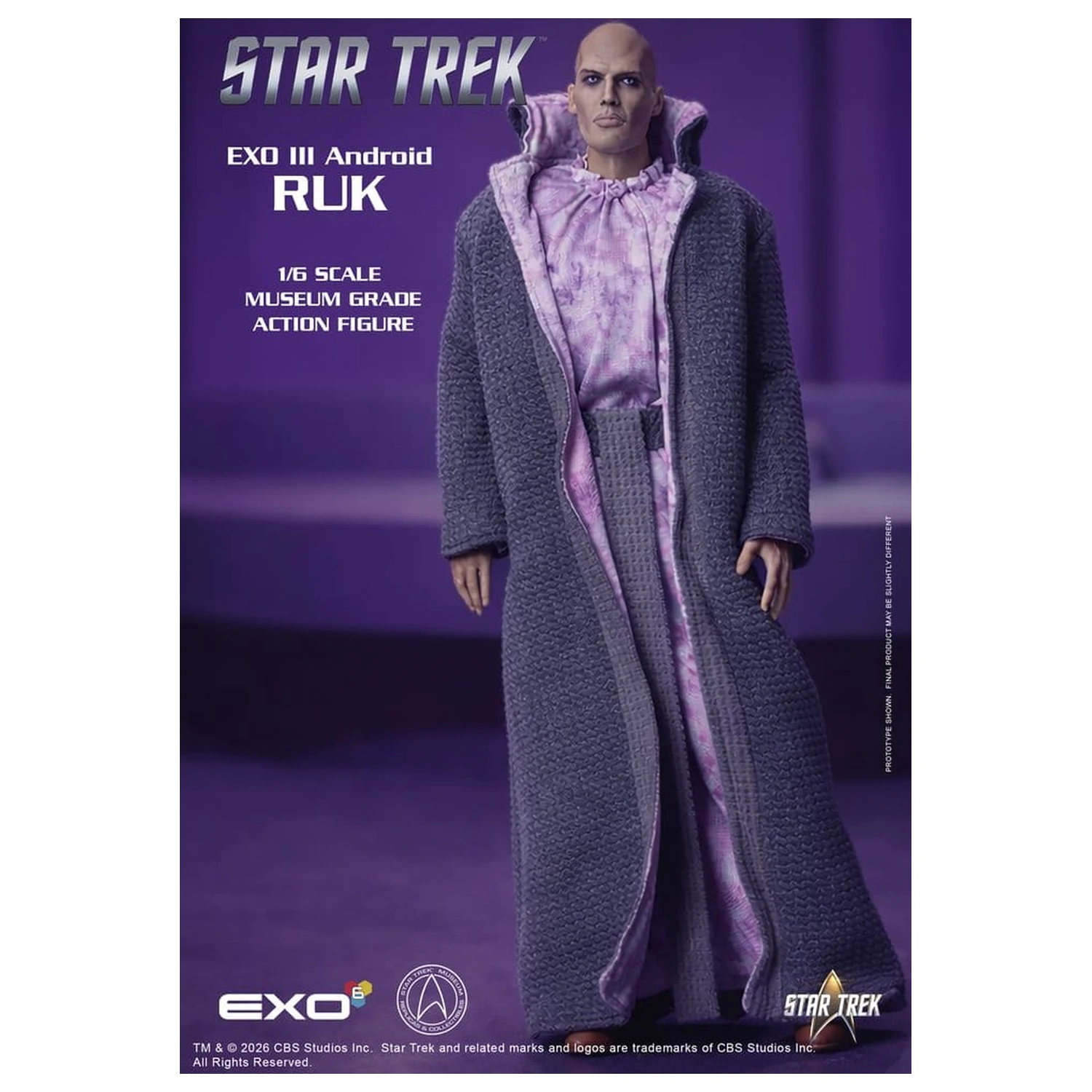 Star Trek: The Original Series akcijska figura 1/6 Ruk EXO III Android 33 cm fotografija proizvoda