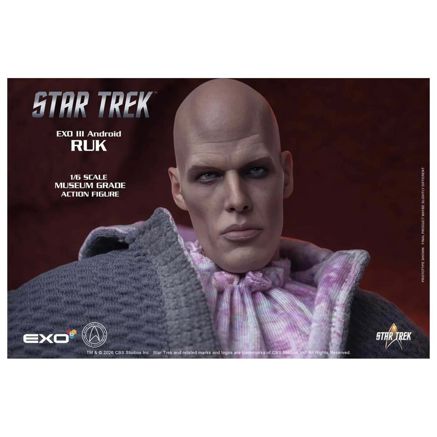 Star Trek: The Original Series akcijska figura 1/6 Ruk EXO III Android 33 cm fotografija proizvoda