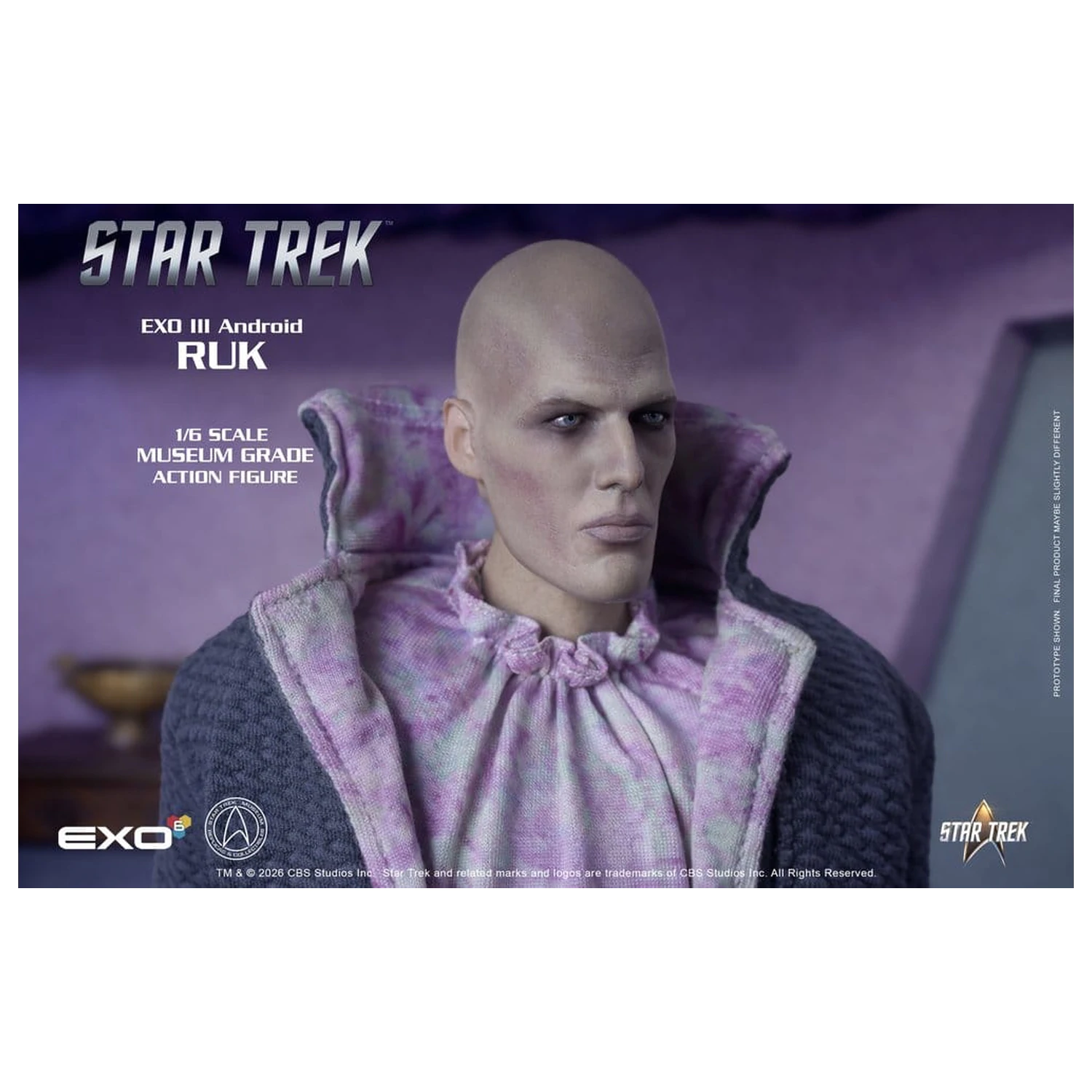 Star Trek: The Original Series akcijska figura 1/6 Ruk EXO III Android 33 cm fotografija proizvoda
