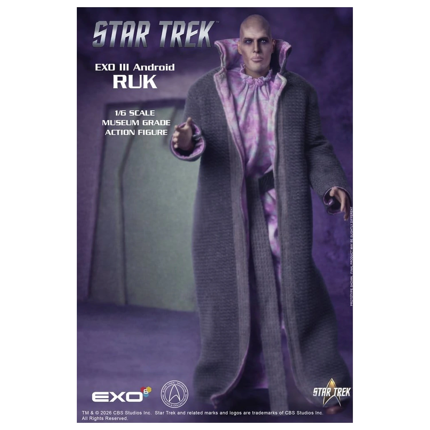 Star Trek: The Original Series akcijska figura 1/6 Ruk EXO III Android 33 cm fotografija proizvoda