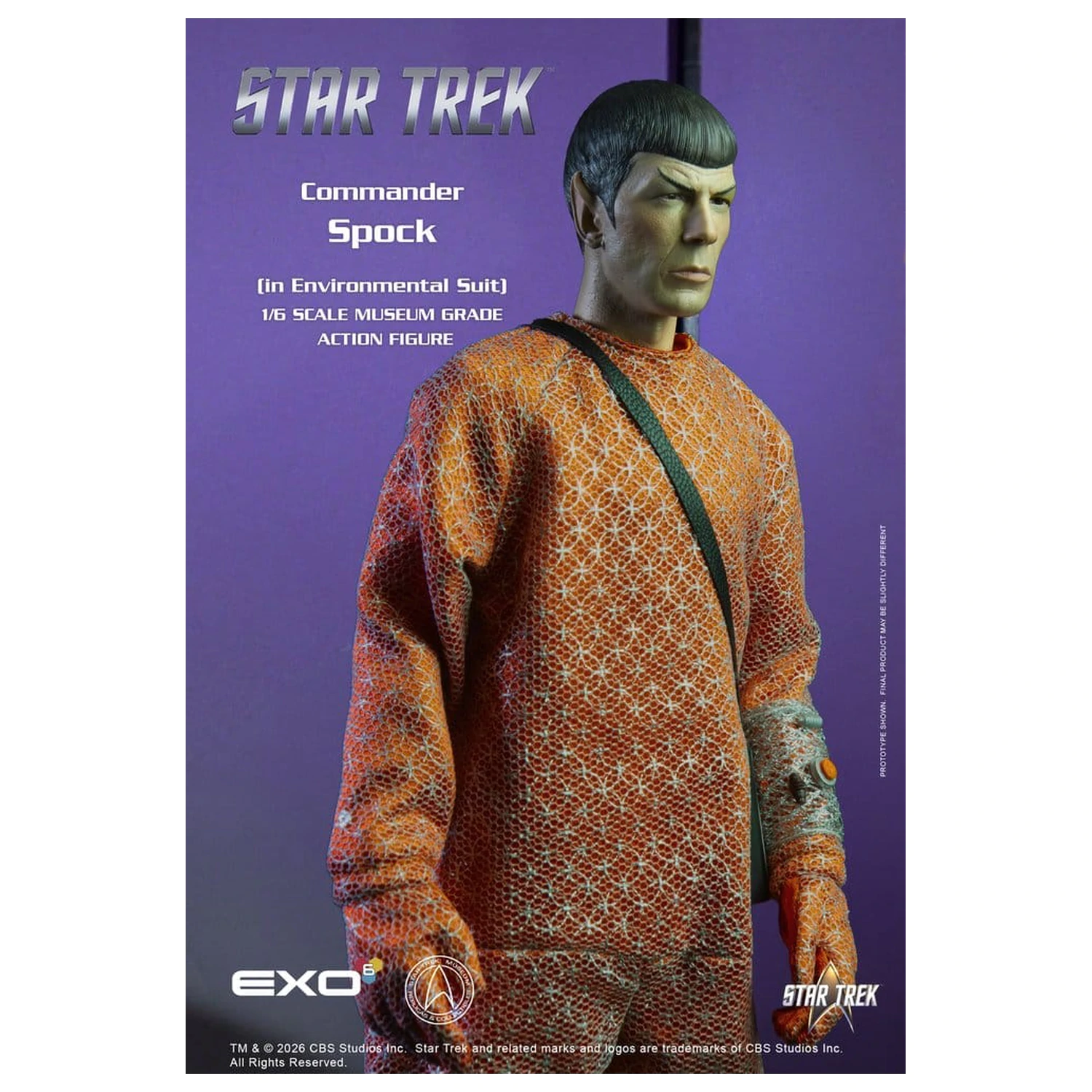 Star Trek: The Original Series Akcijska figura 1/6 Spock (in Environmental Suit) 30 cm fotografija proizvoda