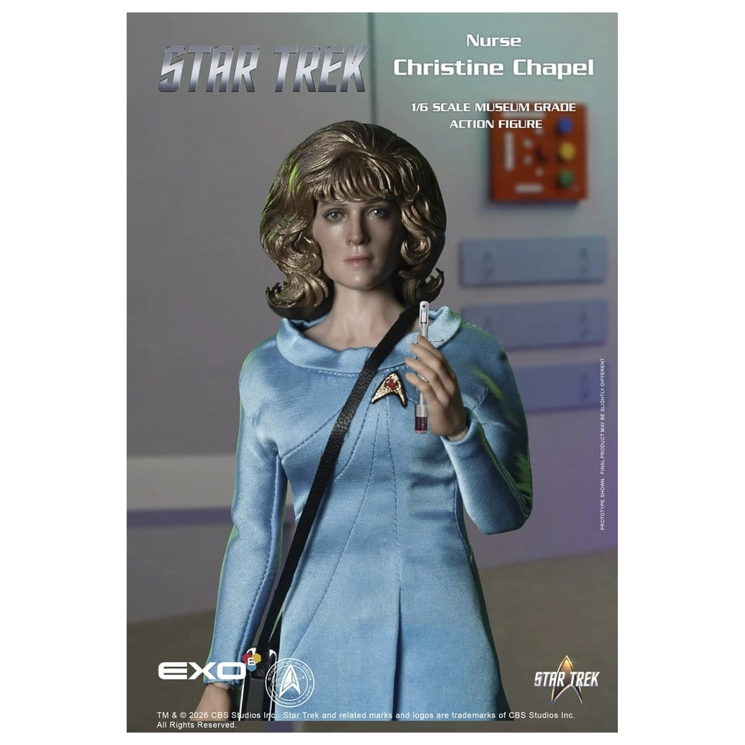 Star Trek: The Original Series Museum Grade akcijska figura 1/6 Nurse Christine Chapel 28 cm fotografija proizvoda