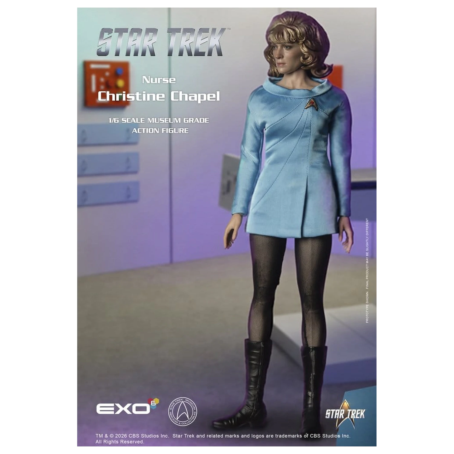 Star Trek: The Original Series Museum Grade akcijska figura 1/6 Nurse Christine Chapel 28 cm fotografija proizvoda