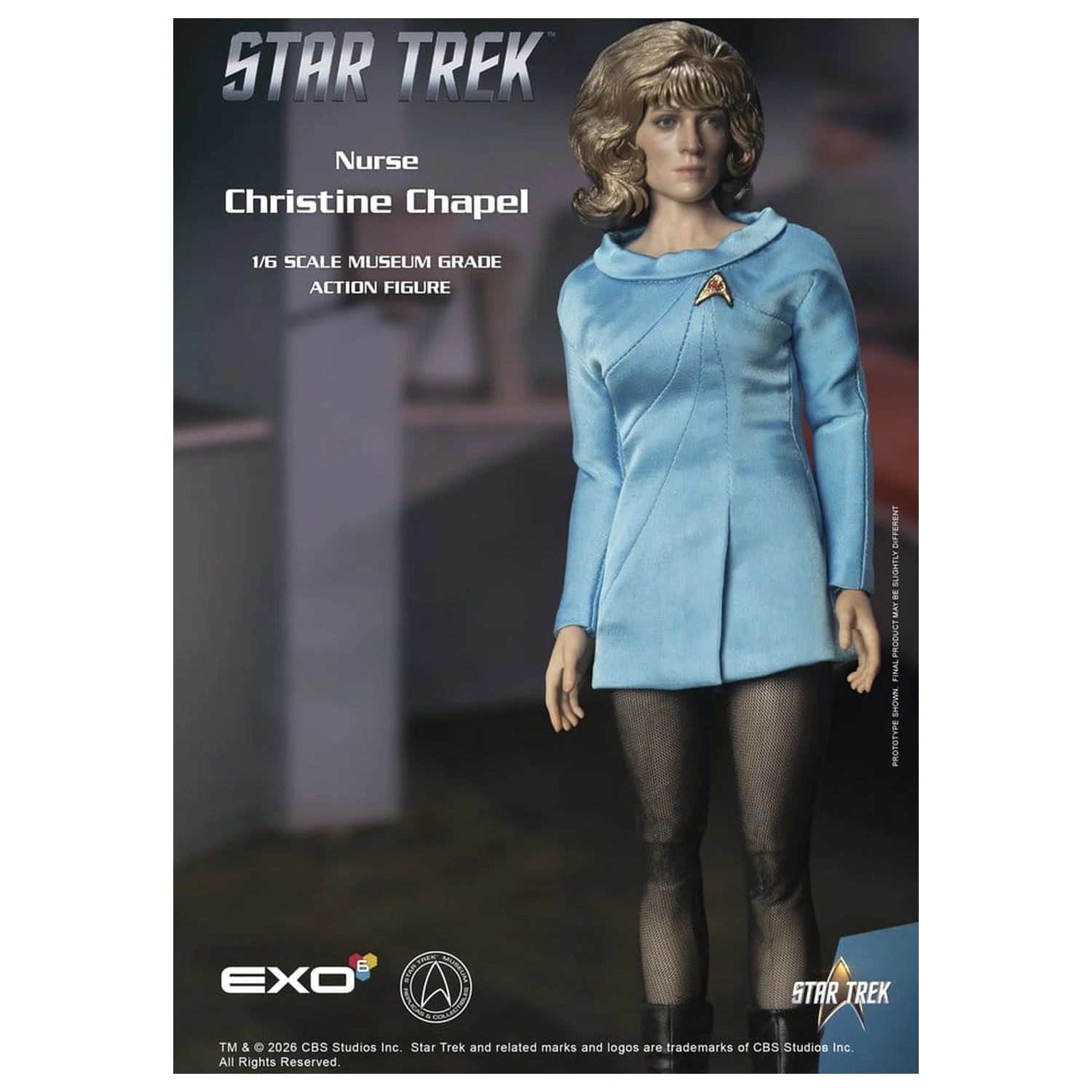 Star Trek: The Original Series Museum Grade akcijska figura 1/6 Nurse Christine Chapel 28 cm fotografija proizvoda