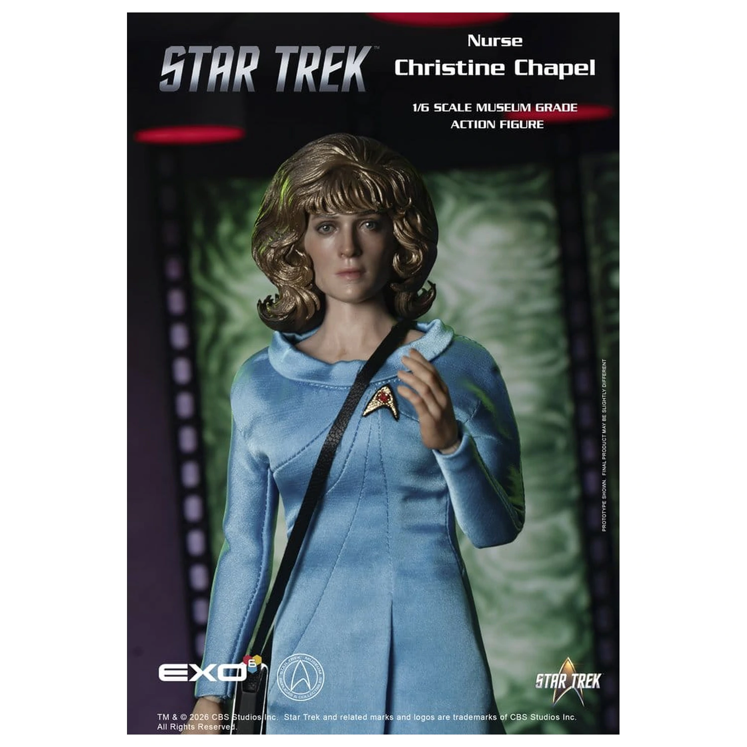 Star Trek: The Original Series Museum Grade akcijska figura 1/6 Nurse Christine Chapel 28 cm fotografija proizvoda