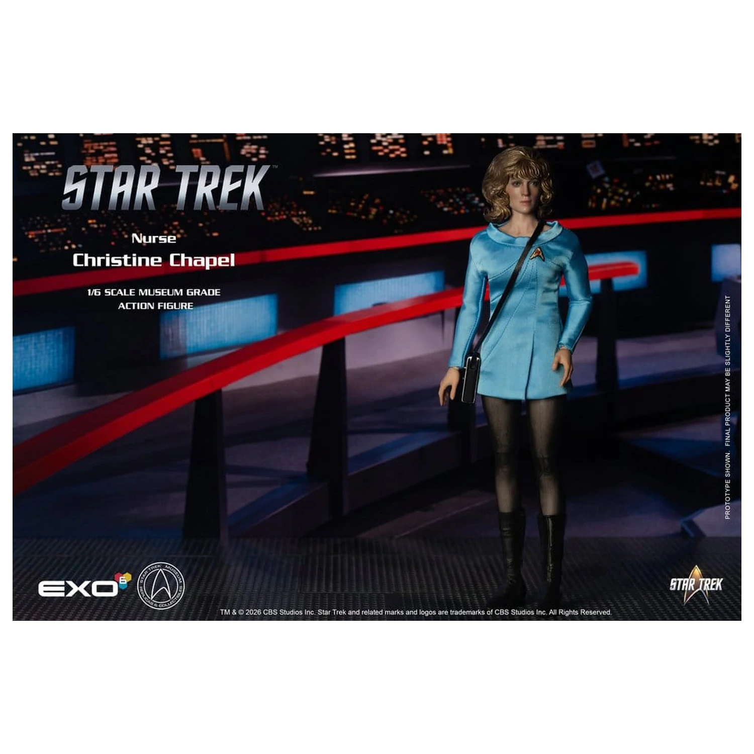 Star Trek: The Original Series Museum Grade akcijska figura 1/6 Nurse Christine Chapel 28 cm fotografija proizvoda