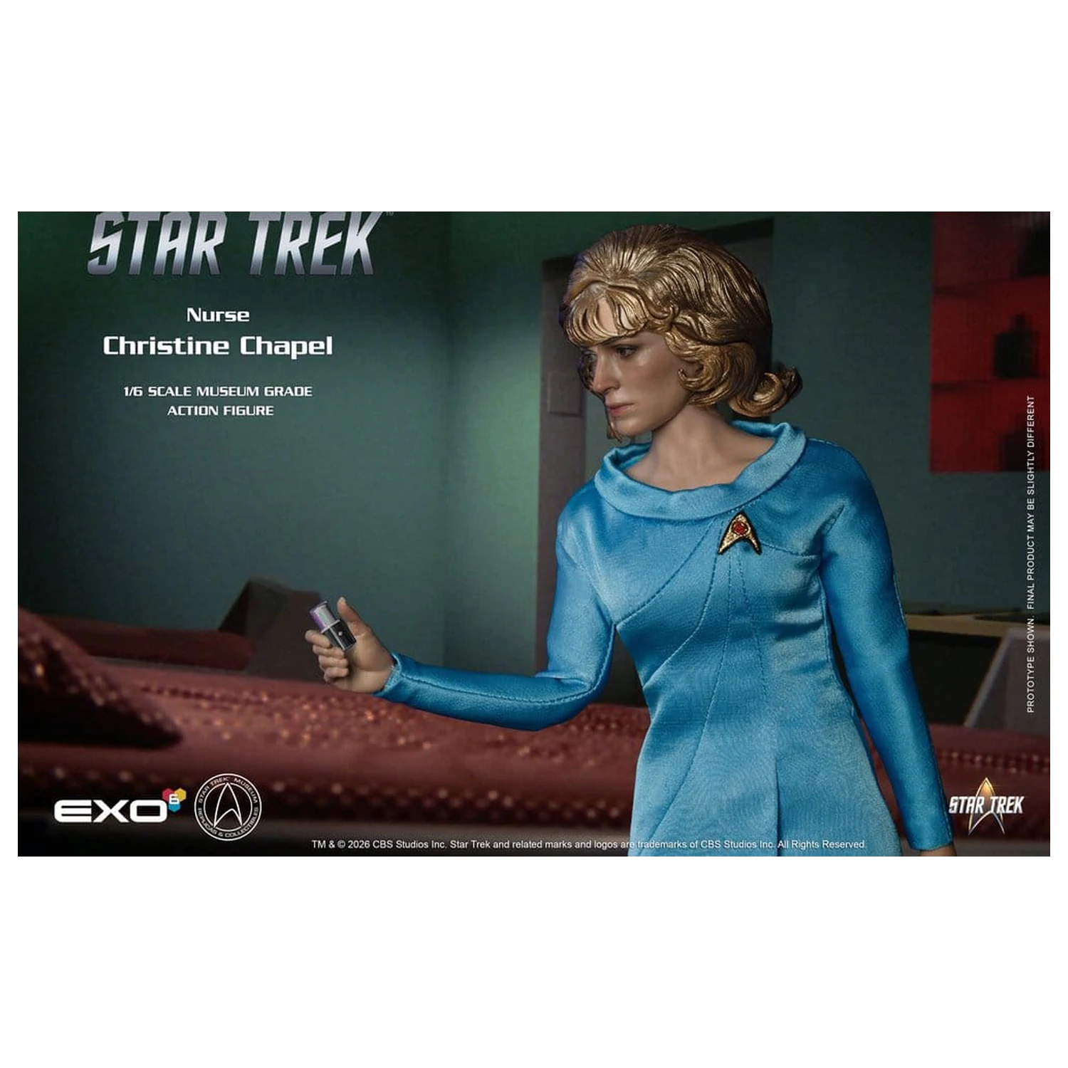 Star Trek: The Original Series Museum Grade akcijska figura 1/6 Nurse Christine Chapel 28 cm fotografija proizvoda