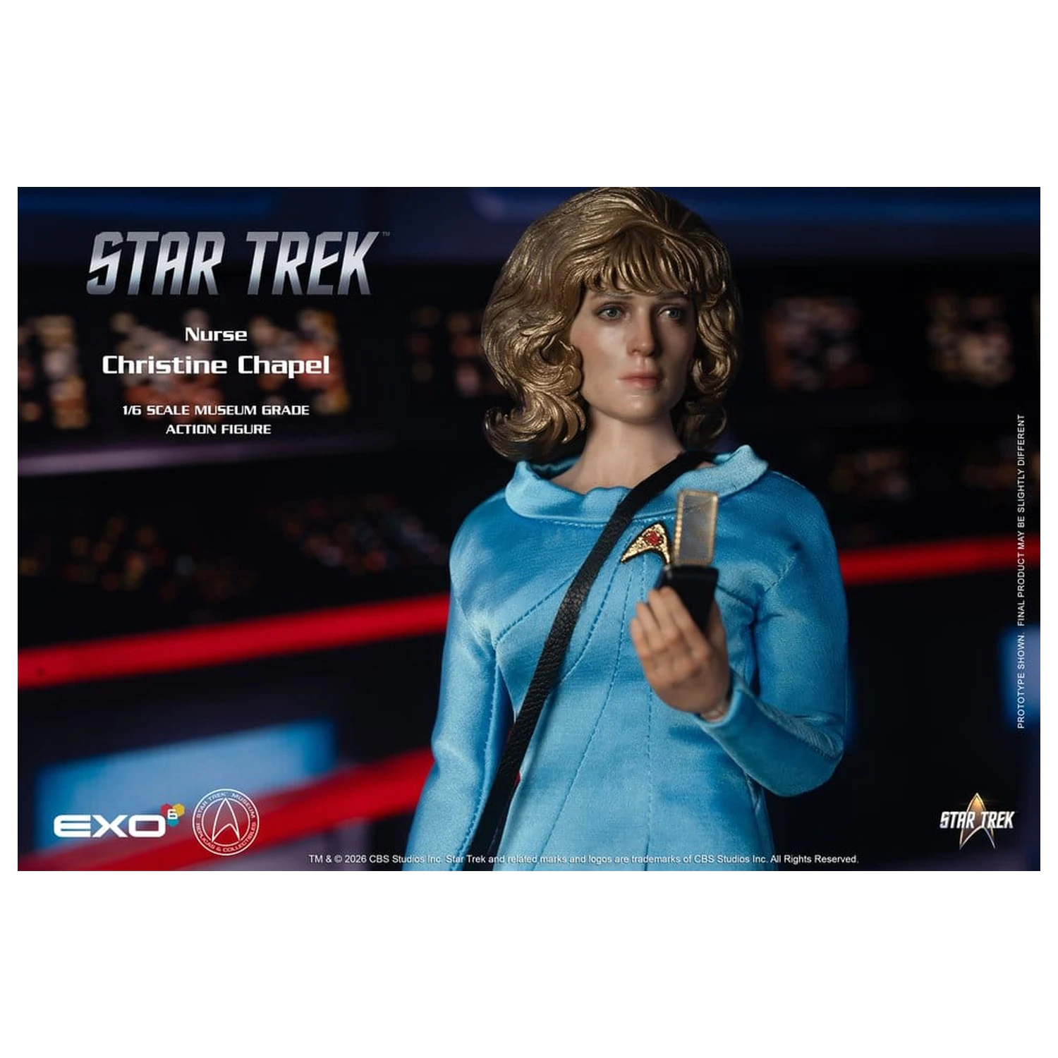 Star Trek: The Original Series Museum Grade akcijska figura 1/6 Nurse Christine Chapel 28 cm fotografija proizvoda